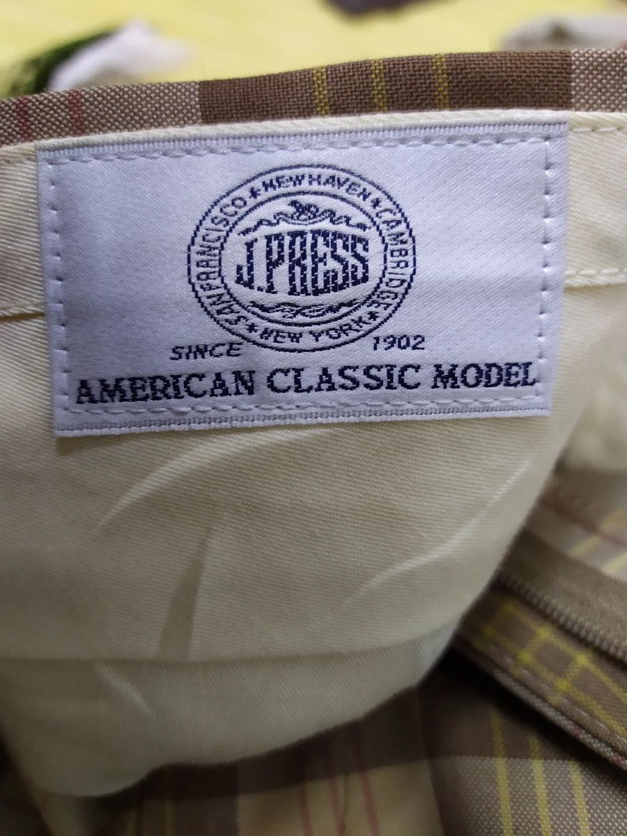 J. Press J PRESS CHECKED PLAID CARGO PANTS Size US 29 - 7 Thumbnail