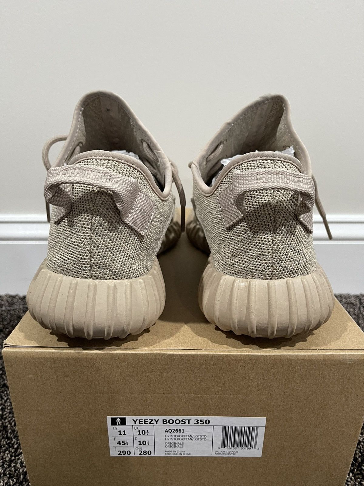 Adidas × Kanye West Yeezy Adidas Boost 350 Oxford Tan 2015 Size US 11 / EU 44 - 4 Thumbnail