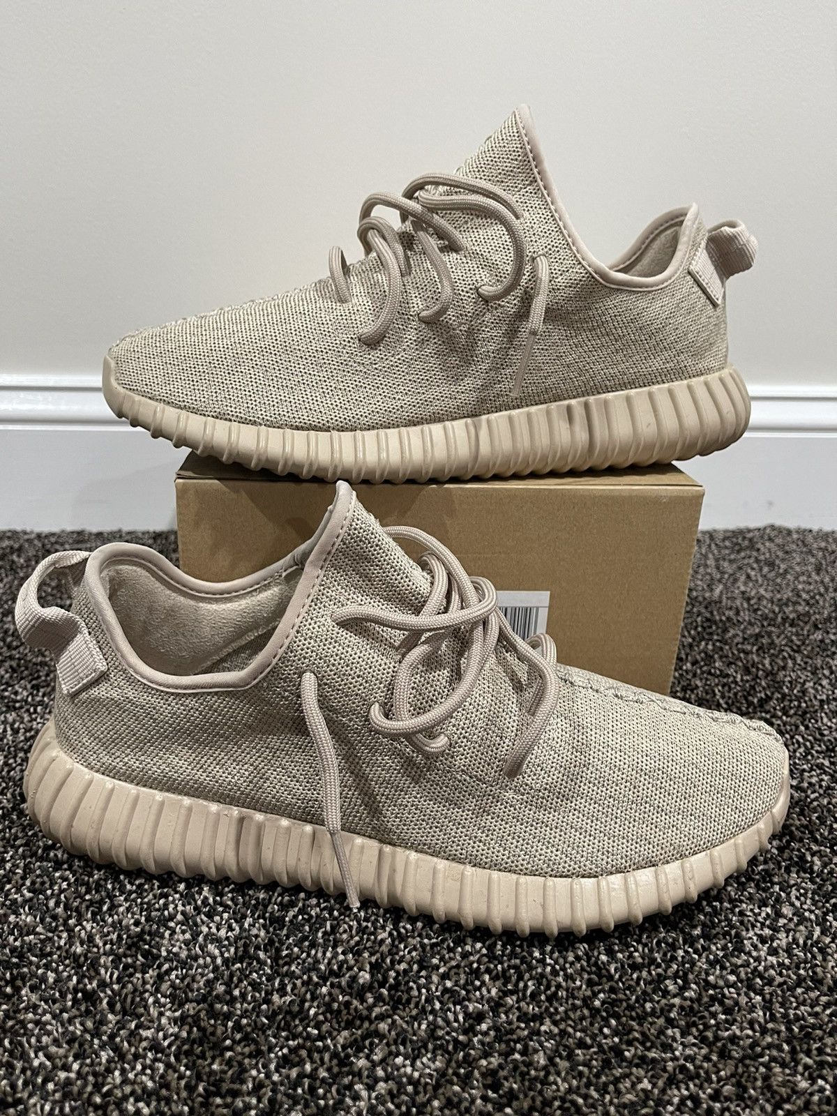 Adidas × Kanye West Yeezy Adidas Boost 350 Oxford Tan 2015 Size US 11 / EU 44 - 2 Thumbnail