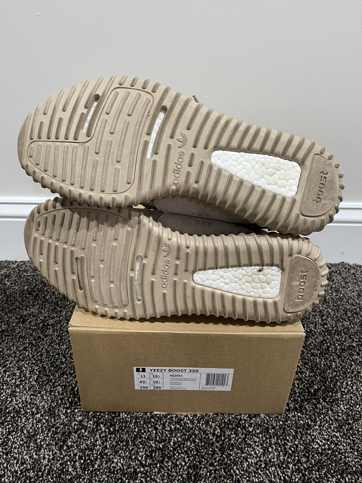 Adidas × Kanye West Yeezy Adidas Boost 350 Oxford Tan 2015 Size US 11 / EU 44 - 8 Thumbnail