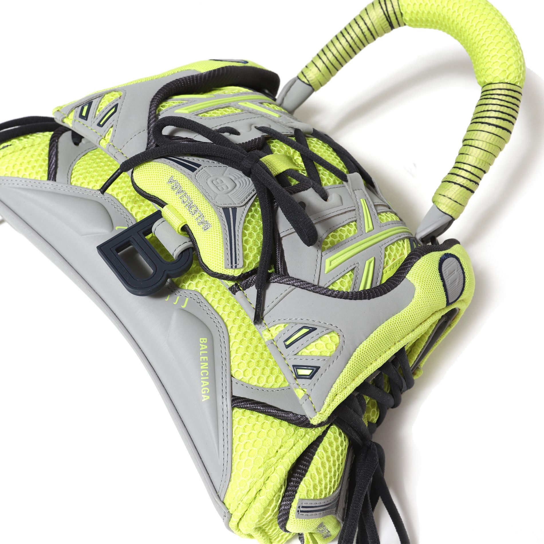 Balenciaga FW21 1 of 1 Prototype Lime Green Sneakerhead Bag Size ONE SIZE - 3 Thumbnail