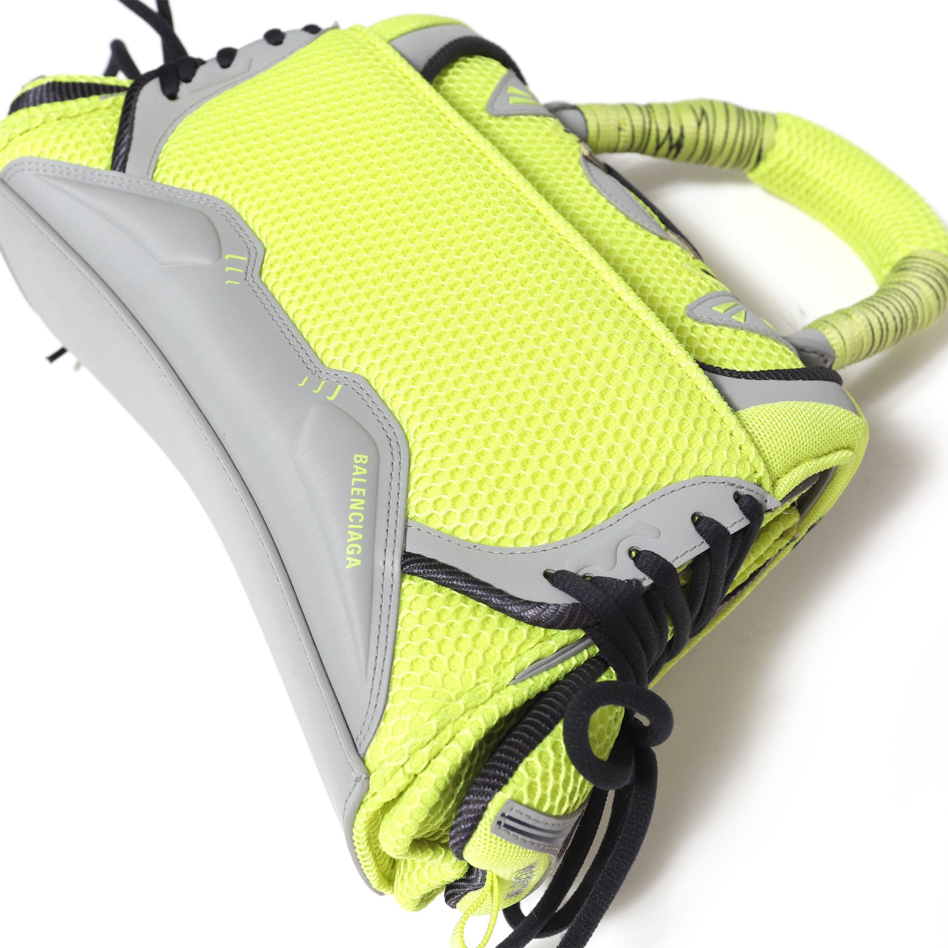 Balenciaga FW21 1 of 1 Prototype Lime Green Sneakerhead Bag Size ONE SIZE - 5 Thumbnail