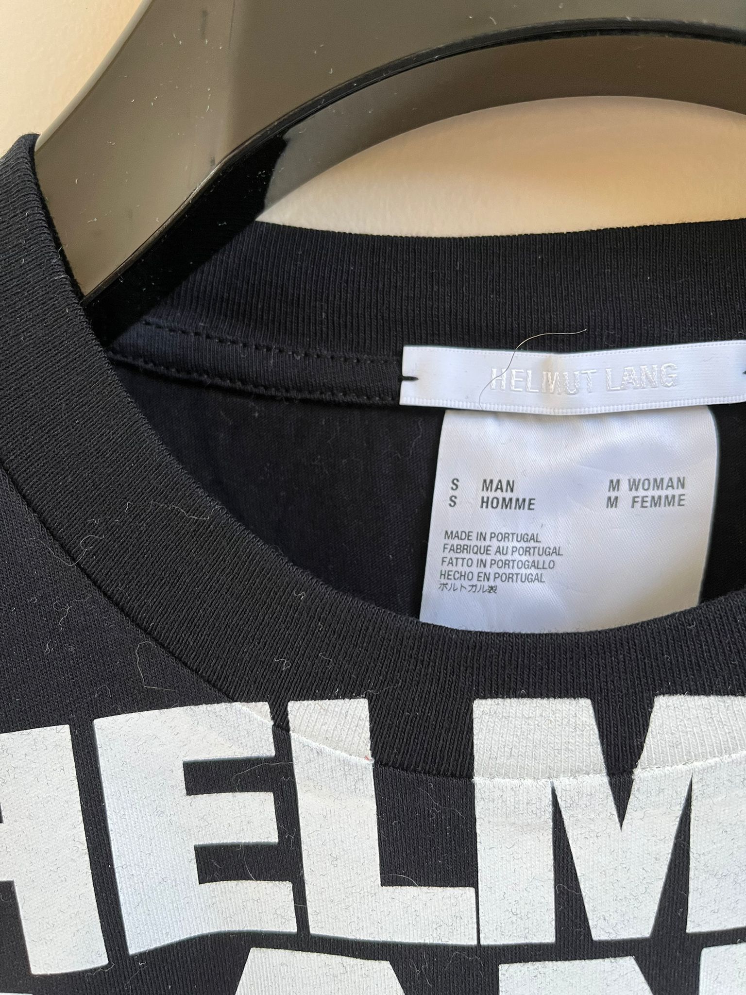 Helmut Lang Helmut Land Tee in Black Size US S / EU 44-46 / 1 - 6 Thumbnail