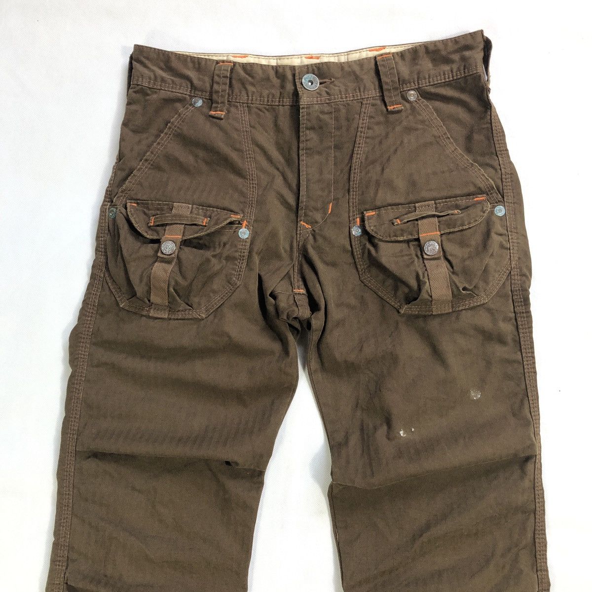 Edwin × Japanese Brand Edwin HBT 505 Triple Stitch Bondage Parachute Pant Size US 31 - 4 Thumbnail