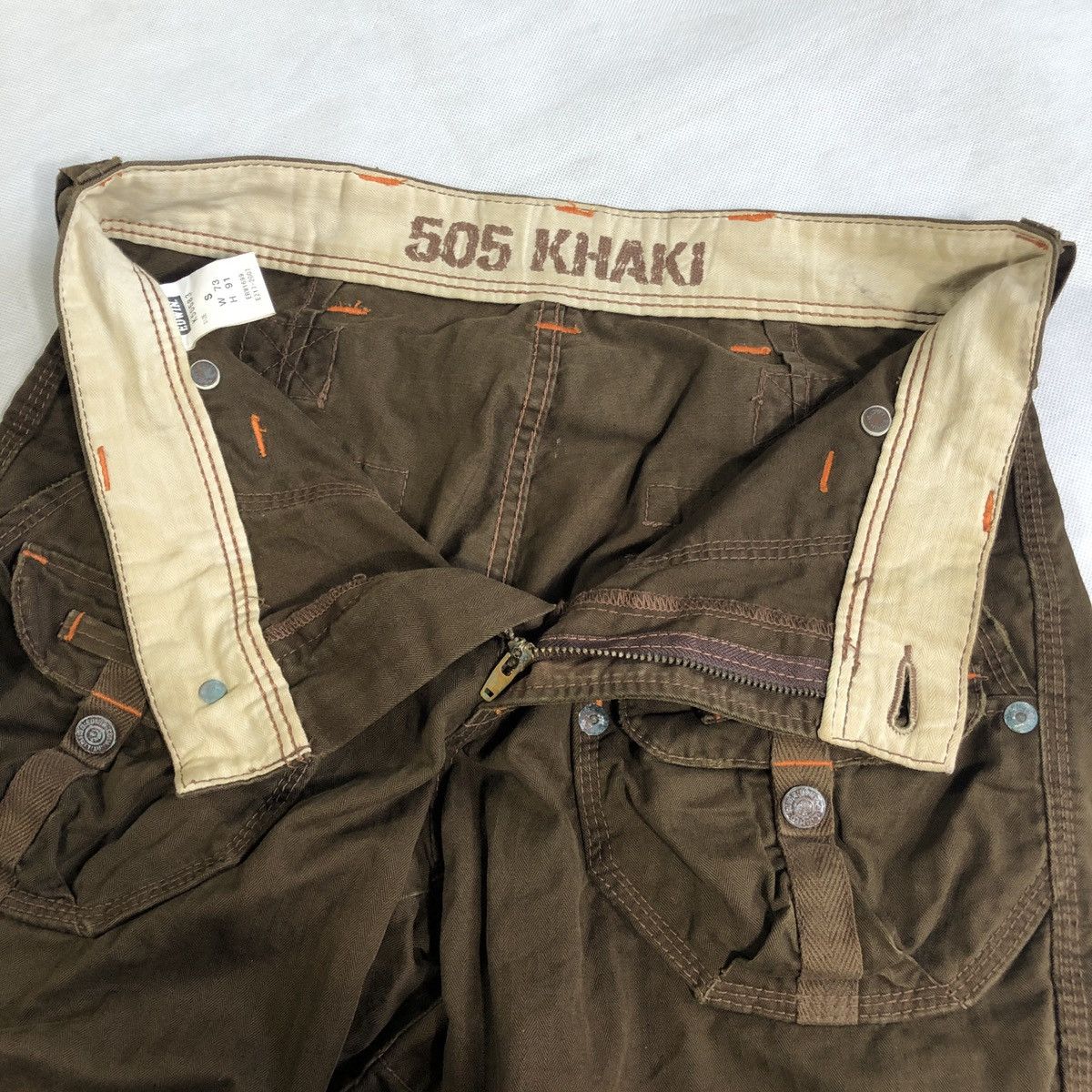 Edwin × Japanese Brand Edwin HBT 505 Triple Stitch Bondage Parachute Pant Size US 31 - 15 Thumbnail