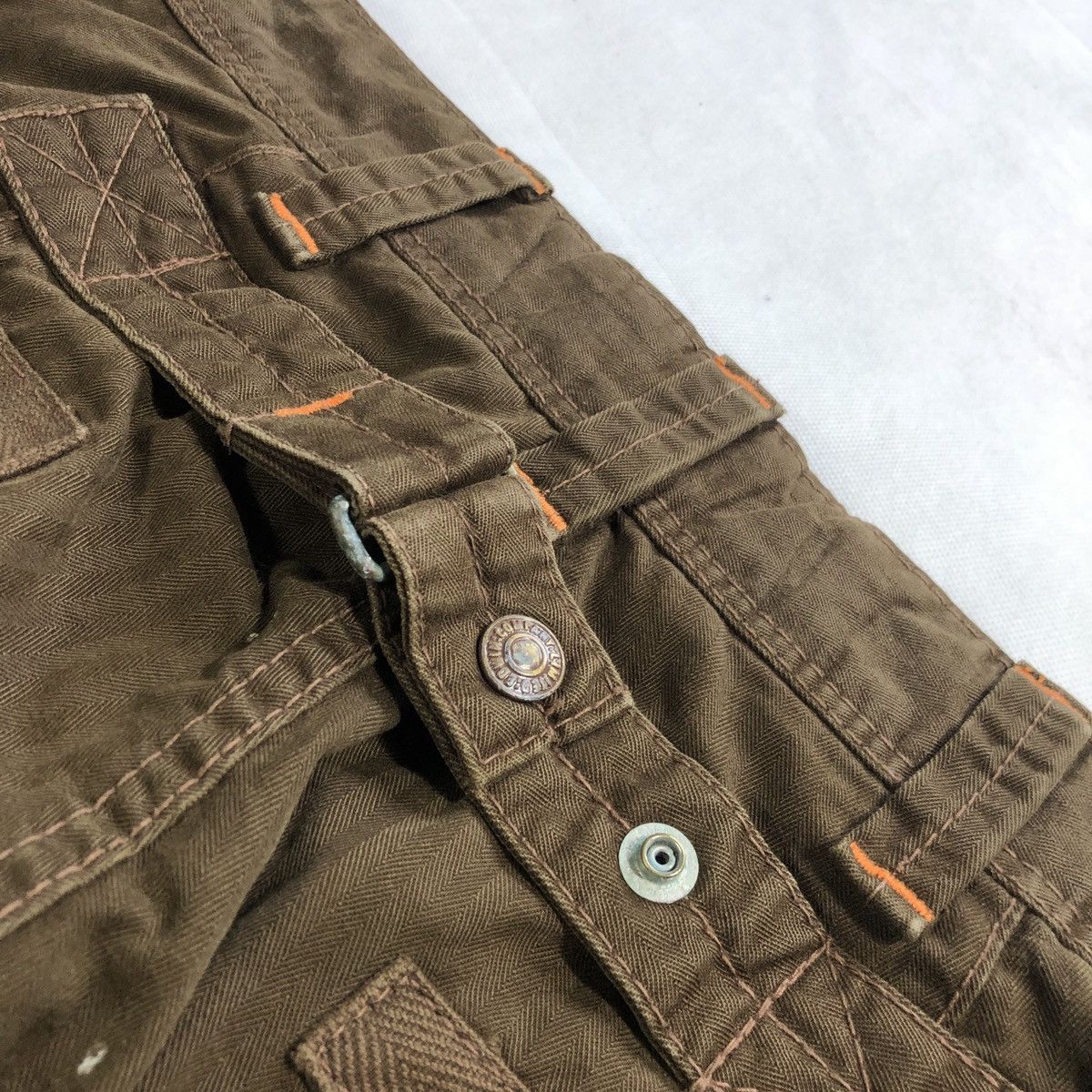 Edwin × Japanese Brand Edwin HBT 505 Triple Stitch Bondage Parachute Pant Size US 31 - 14 Thumbnail