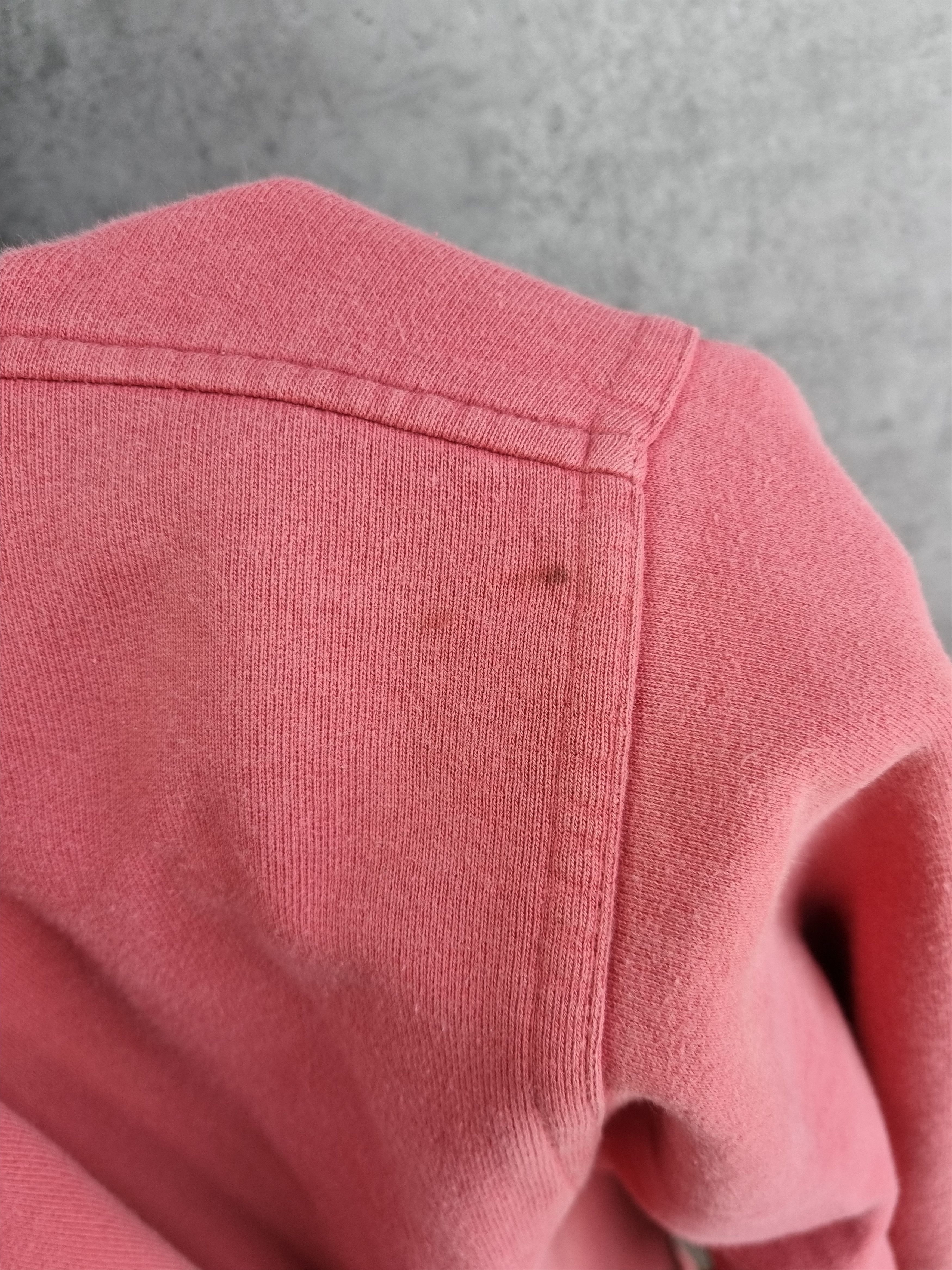 Nike × Vintage 90s NIKE AIR Thrashed Faded Distressed Half zip sweatshirt Size US XL / EU 56 / 4 - 16 Thumbnail