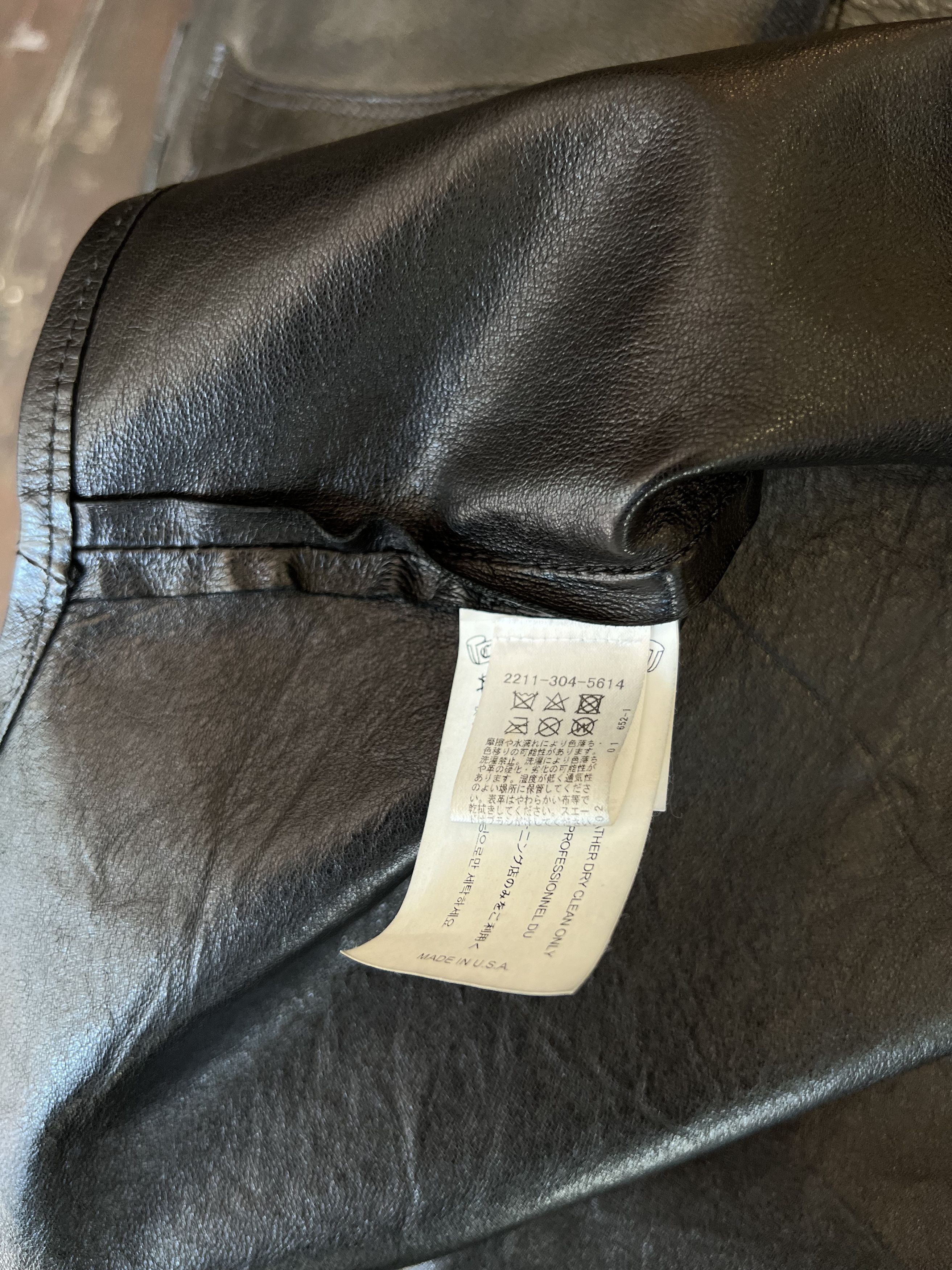 Chrome Hearts Chrome Hearts LEATHER Shirt Jacket SZ L 4Gseller Size US L / EU 52-54 / 3 - 9 Thumbnail