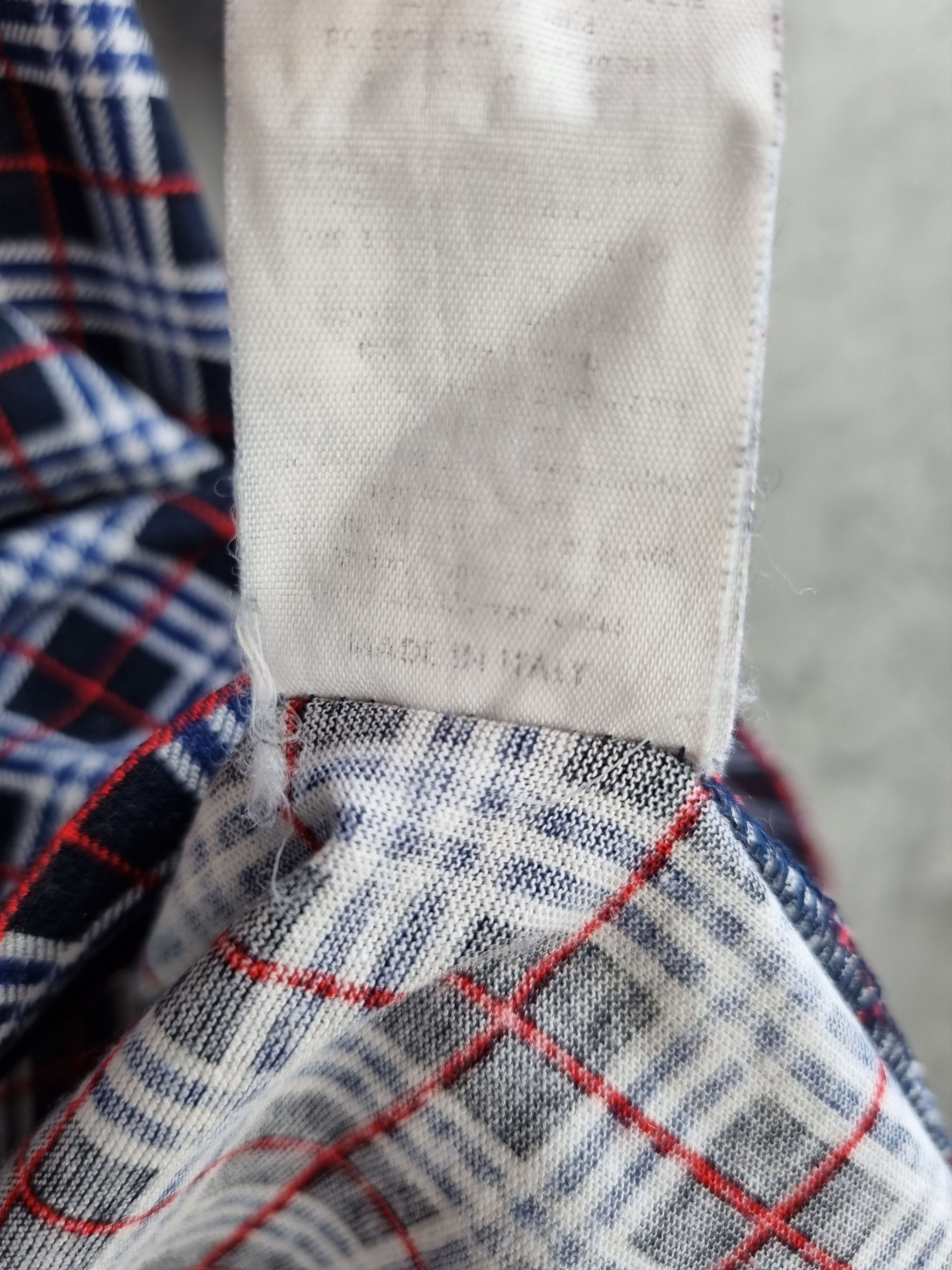 Burberry × Burberry Prorsum × Vintage 80s Vintage Burberrys Polo Tee Plaid Shirt in blue Size US S / EU 44-46 / 1 - 9 Thumbnail