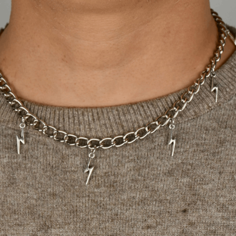 Jewelry Lightning Chain Pendant Necklaces Size ONE SIZE - 2 Thumbnail