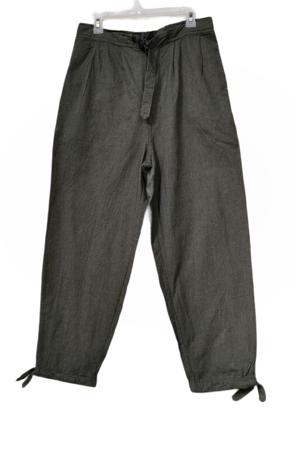 Japanese Brand × Kansai Yamamoto Vintage Kansai Striped Baggy Style Pant Size US 32 / EU 48 - 1 Thumbnail