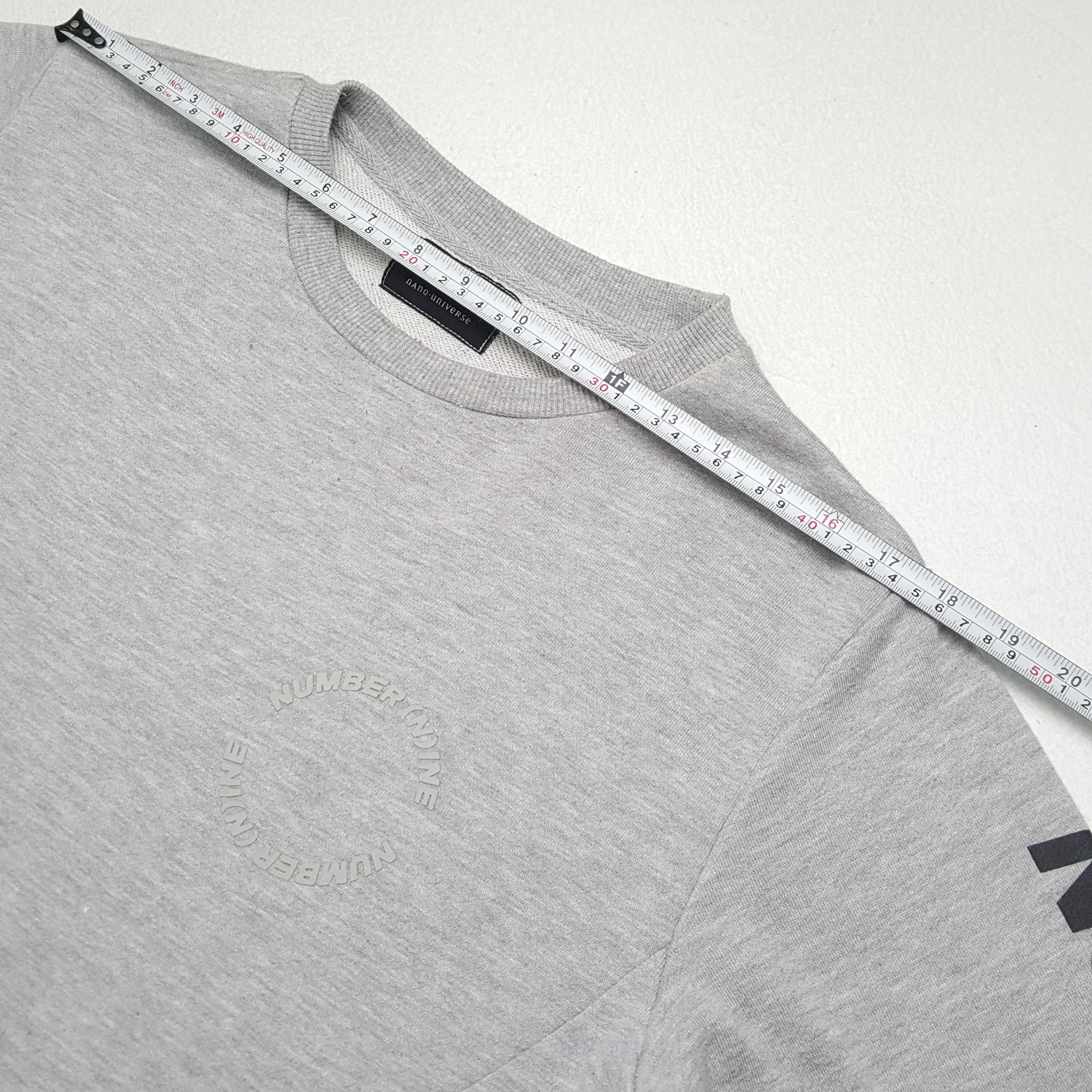 Japanese Brand × Number (N)ine × Vintage Vintage NUMBER (N)INE Japanese Brand Sweatshirts Size US M / EU 48-50 / 2 - 5 Thumbnail