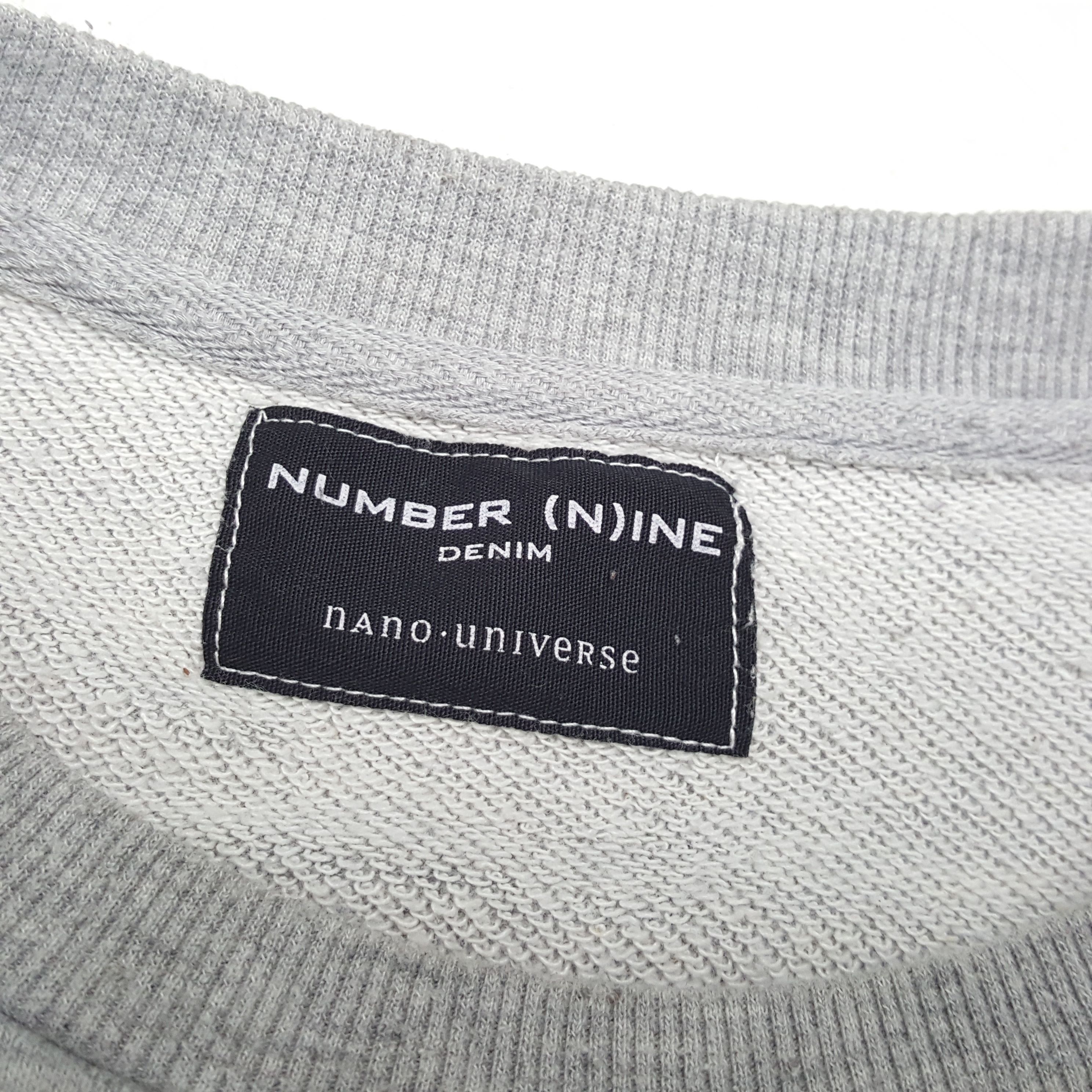 Japanese Brand × Number (N)ine × Vintage Vintage NUMBER (N)INE Japanese Brand Sweatshirts Size US M / EU 48-50 / 2 - 9 Thumbnail