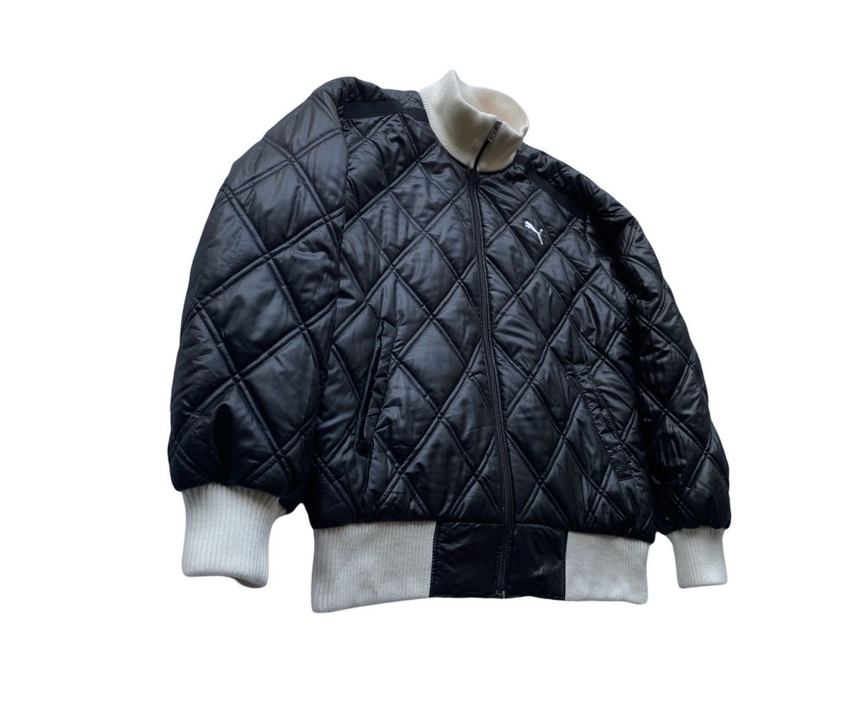 Puma 🔥PUMA QUILTED PUFFER BOMBER JACKET Size US L / EU 52-54 / 3 - 2 Thumbnail