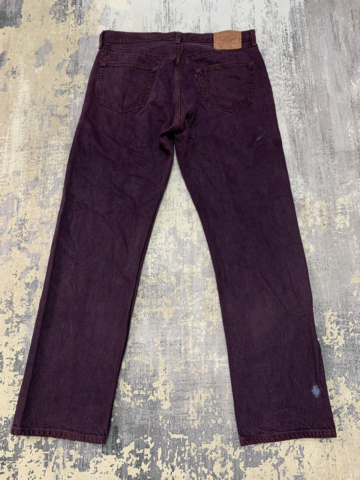 Levi's Vintage Levi’s 501 Distressed Denim Jeans 34x31 Size US 34 / EU 50 - 3 Thumbnail