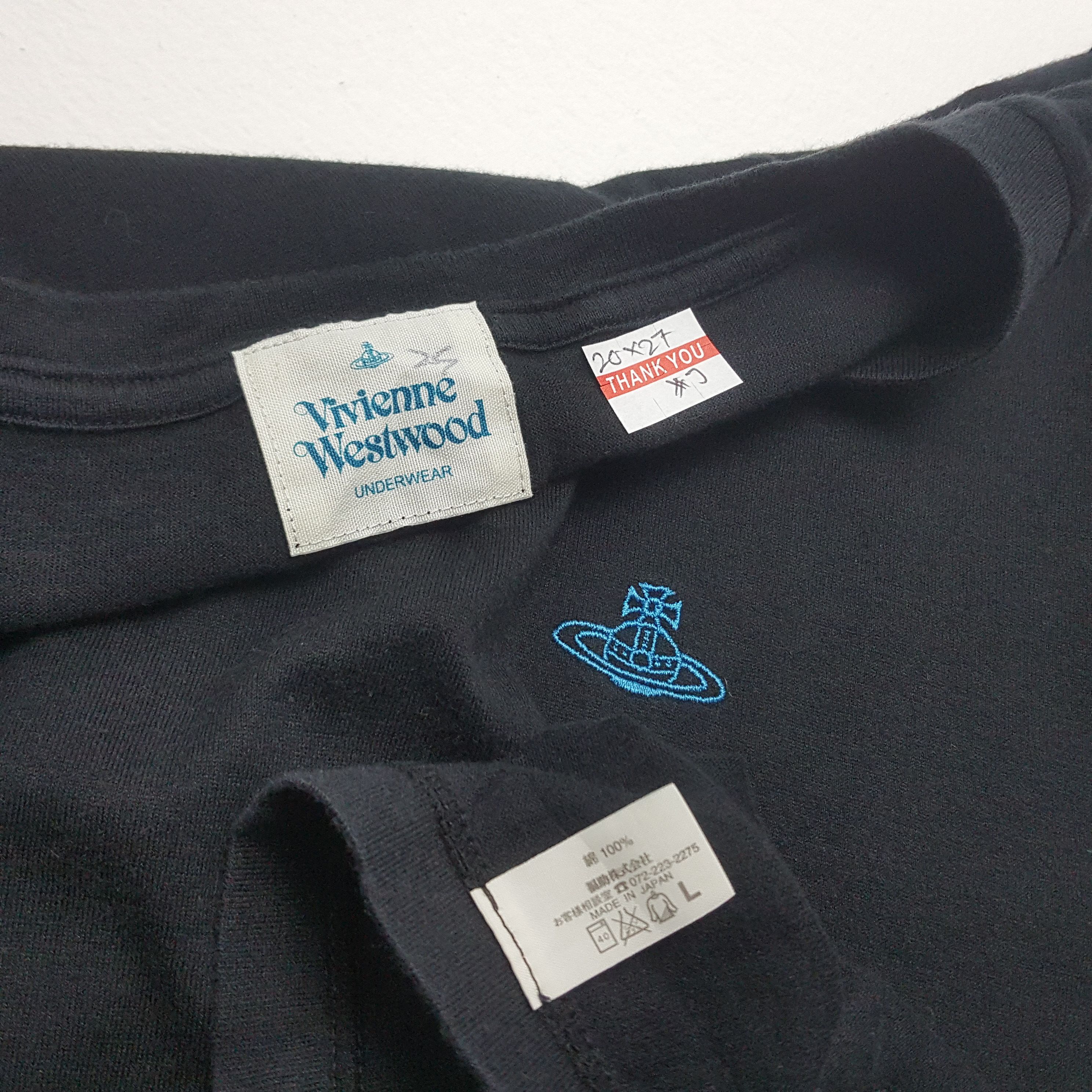 Vintage × Vivienne Westwood Vintage Vivienne Westwood Small Logo Design T-shirt Size US M / EU 48-50 / 2 - 3 Thumbnail