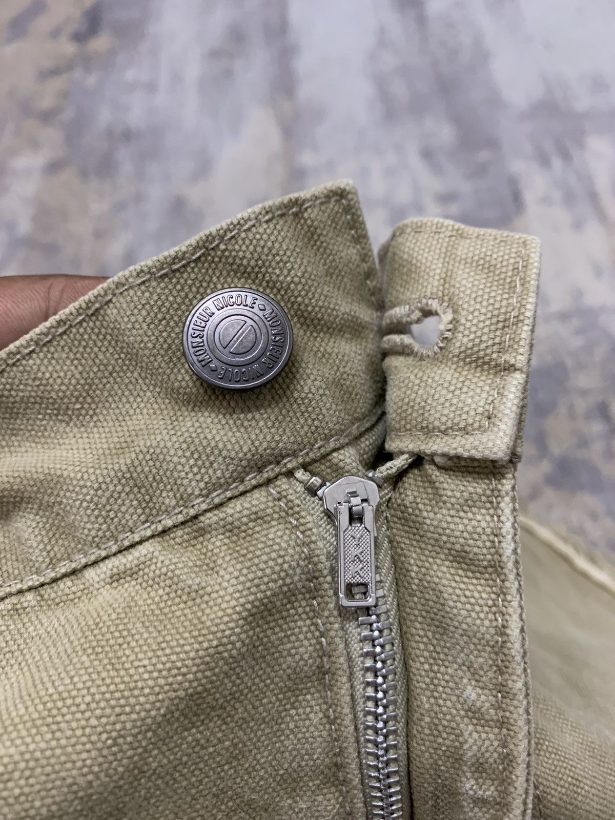 Nicole Club Monsieur Nicole Club For Men Archive Pants Raw Edge Flared Size US 30 / EU 46 - 6 Thumbnail
