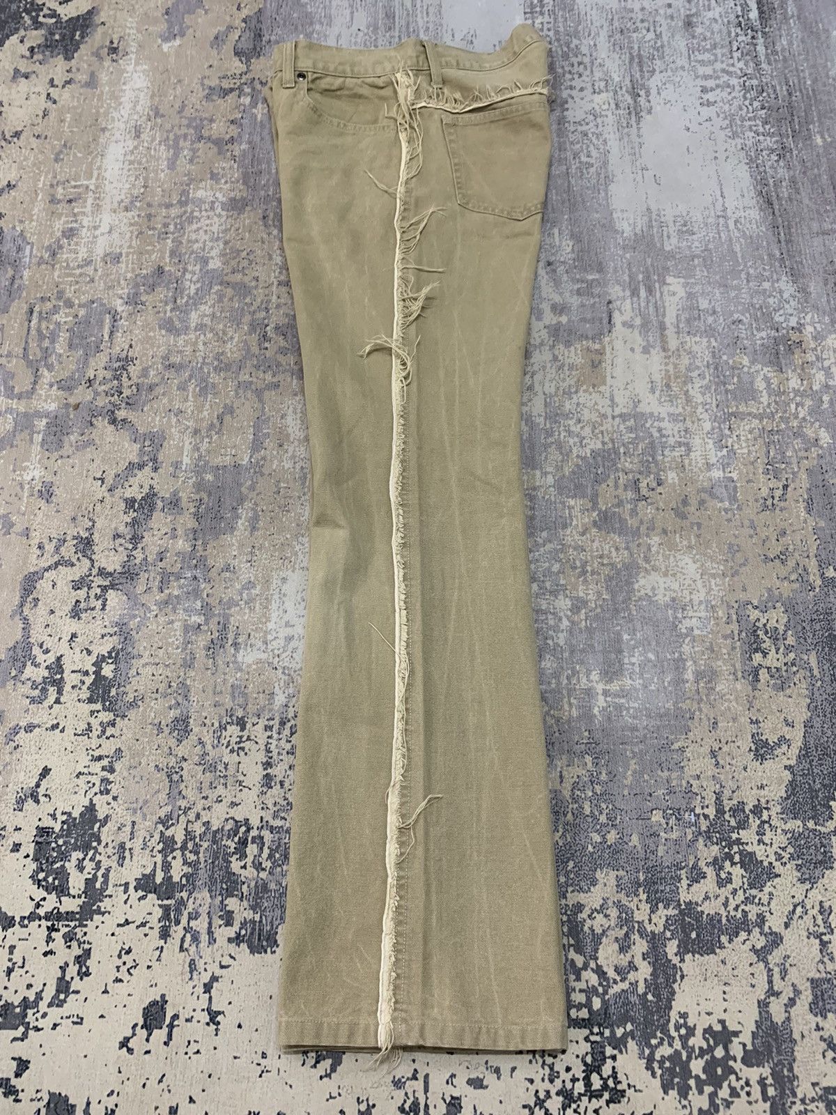 Nicole Club Monsieur Nicole Club For Men Archive Pants Raw Edge Flared Size US 30 / EU 46 - 2 Thumbnail