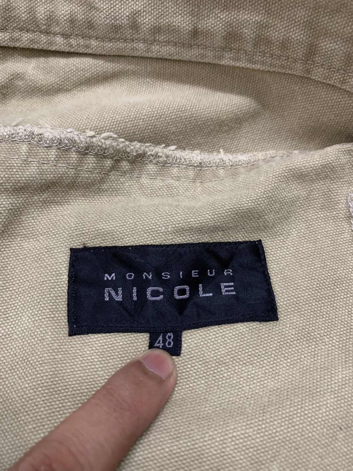 Nicole Club Monsieur Nicole Club For Men Archive Pants Raw Edge Flared Size US 30 / EU 46 - 10 Thumbnail