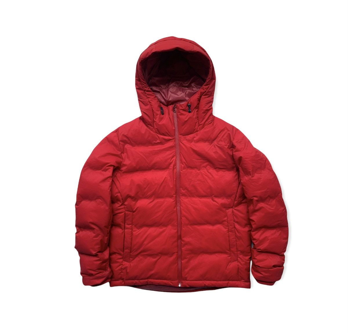 image of Uniqlo Down Puffer Jacket in Red, Men's (Size Large)