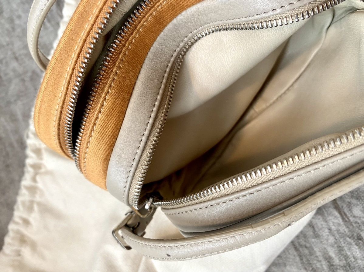 The Row The row bicolor mini twin leather bag Size ONE SIZE - 8 Thumbnail