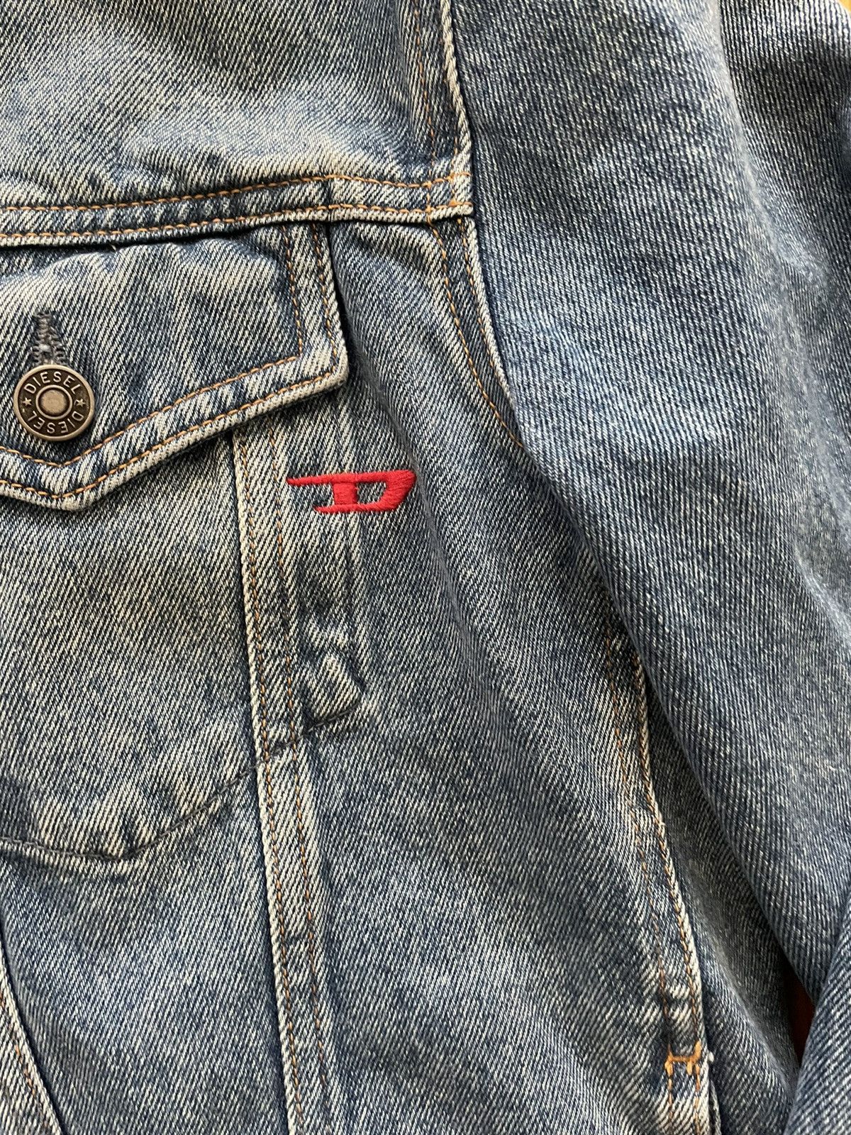 Diesel × Eric Emanuel Eric Emmanuel Diesel Denim Jacket Denim / Orange Size US XL / EU 56 / 4 - 5 Thumbnail