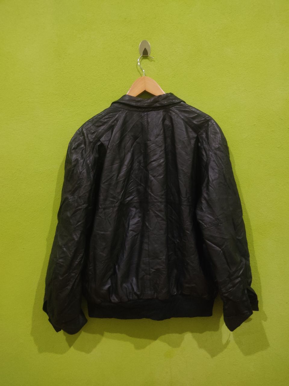 Genuine Leather × Giovanni Valentino × Valentino Valentino Garavani Pelle Genuine Leather Black Jacket Size US L / EU 52-54 / 3 - 2 Thumbnail