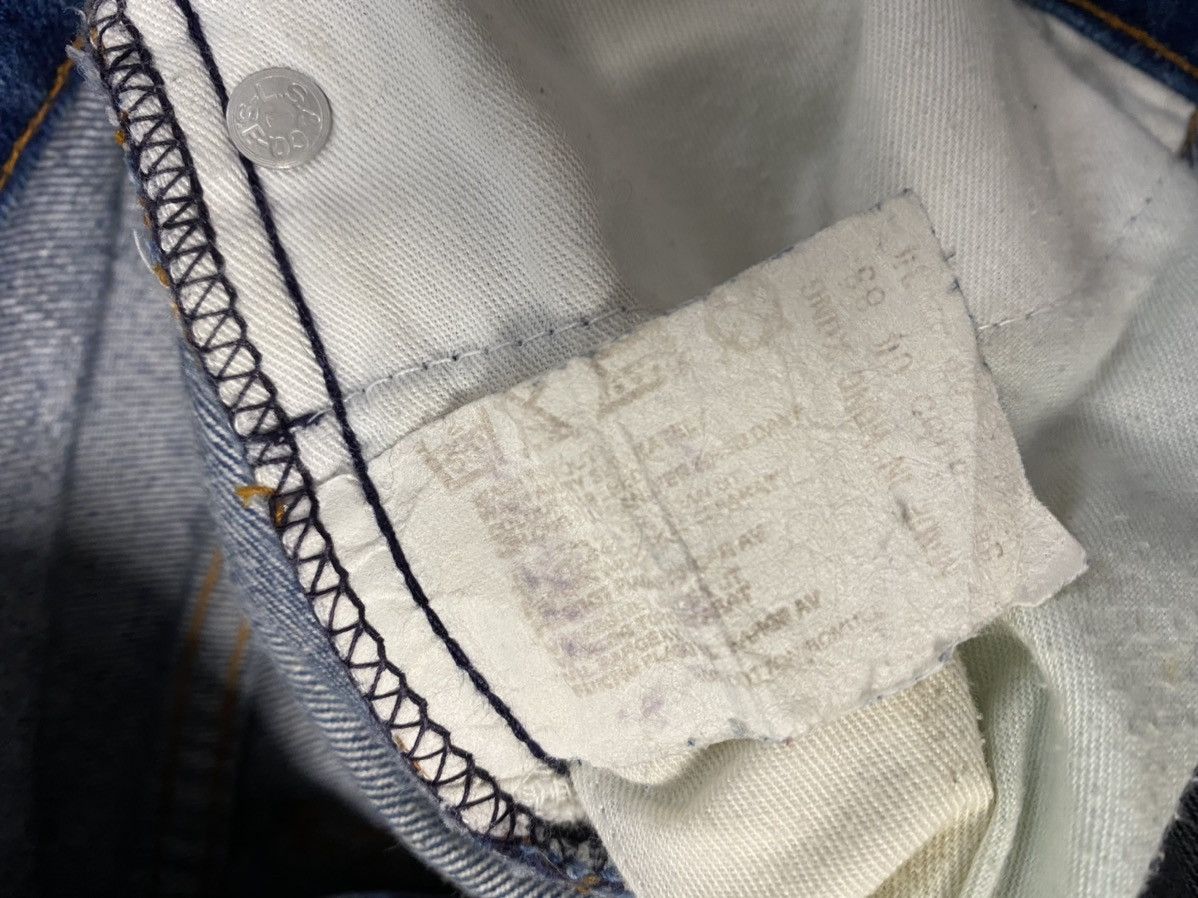 Levi's × Vintage 90s Levi’s 627-0216 vintage blue jeans orange tab denim pant Size US 28 / EU 44 - 7 Thumbnail