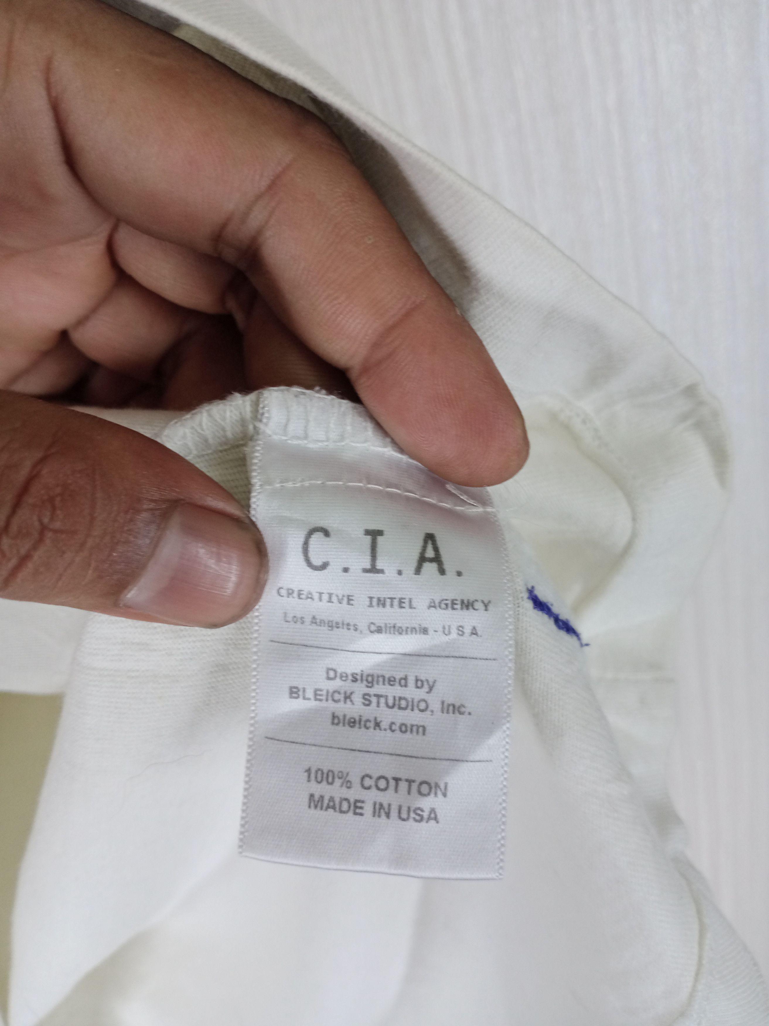 Ron Herman Ron Herman CIA Big Logo Tshirt Size US M / EU 48-50 / 2 - 3 Thumbnail