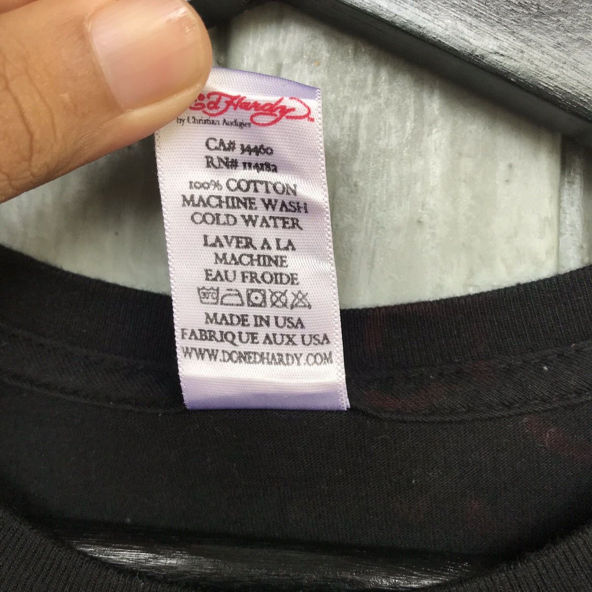Christian Audigier × Ed Hardy 🔥ED HARDY ALLOVER PRINT Size US L / EU 52-54 / 3 - 12 Thumbnail