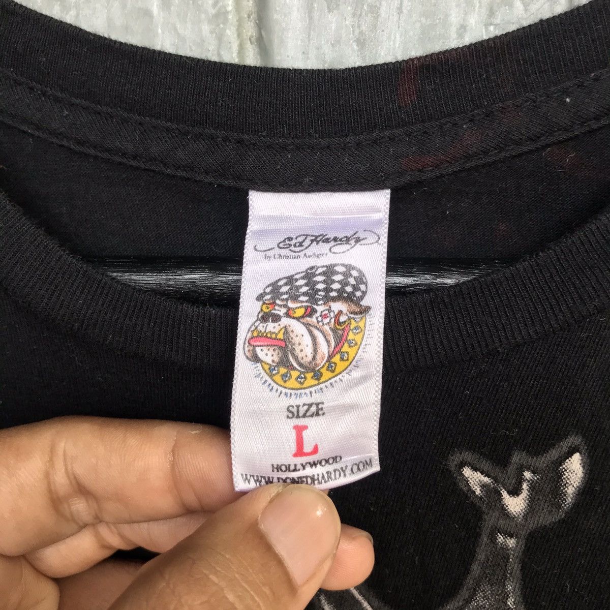 Christian Audigier × Ed Hardy 🔥ED HARDY ALLOVER PRINT Size US L / EU 52-54 / 3 - 11 Thumbnail