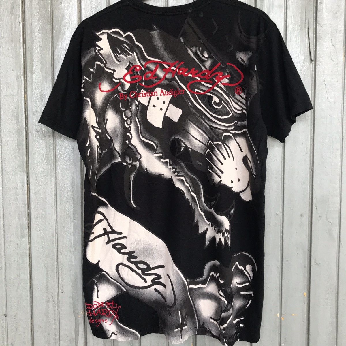 Christian Audigier × Ed Hardy 🔥ED HARDY ALLOVER PRINT Size US L / EU 52-54 / 3 - 5 Thumbnail