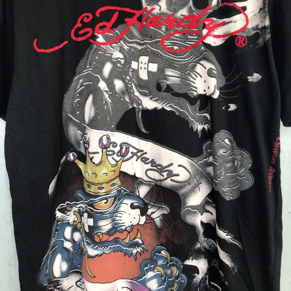 Christian Audigier × Ed Hardy 🔥ED HARDY ALLOVER PRINT Size US L / EU 52-54 / 3 - 3 Thumbnail