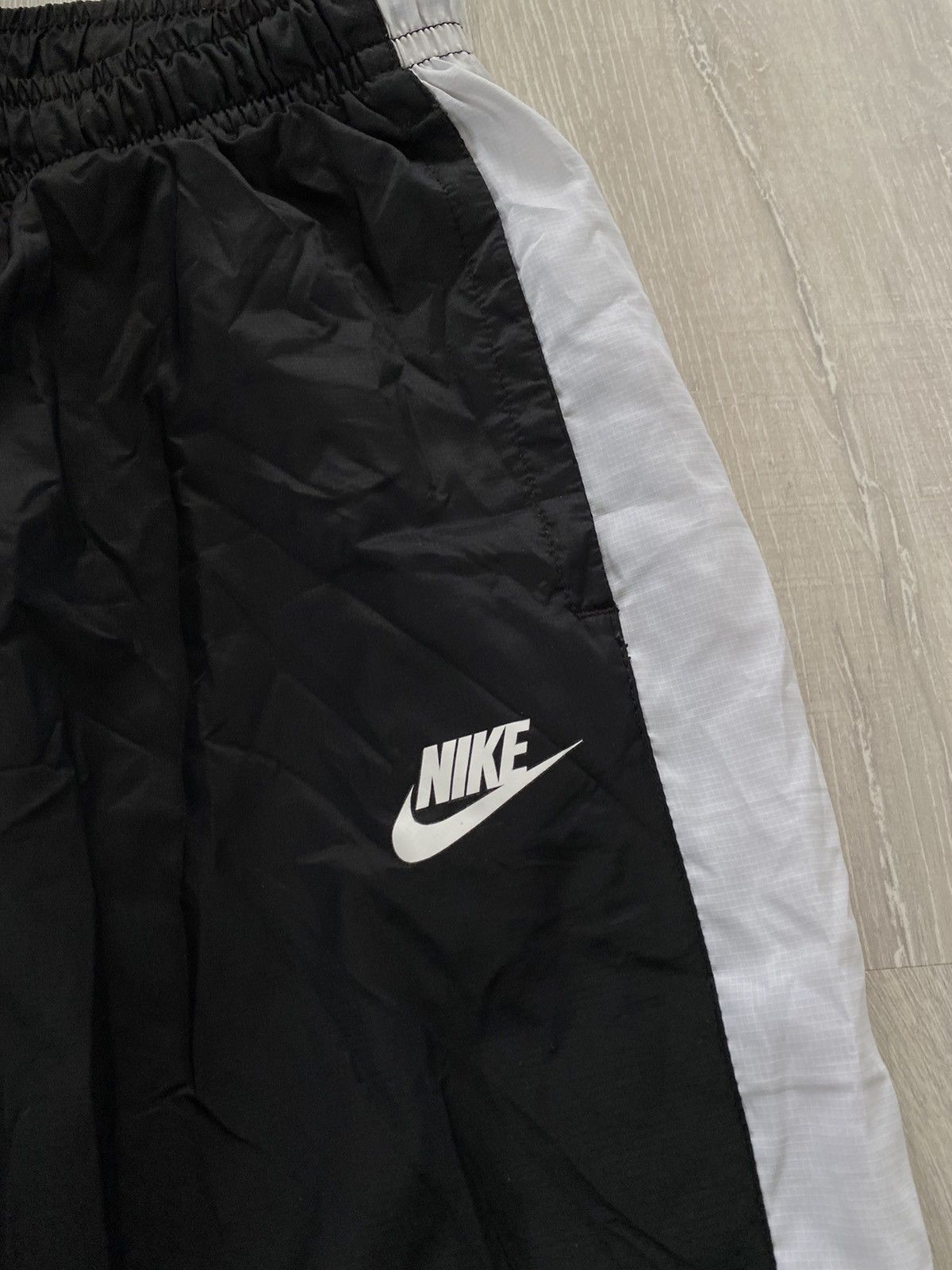 Nike × Vintage Nike vintage black track pants small swoosh Size US 30 / EU 46 - 2 Thumbnail