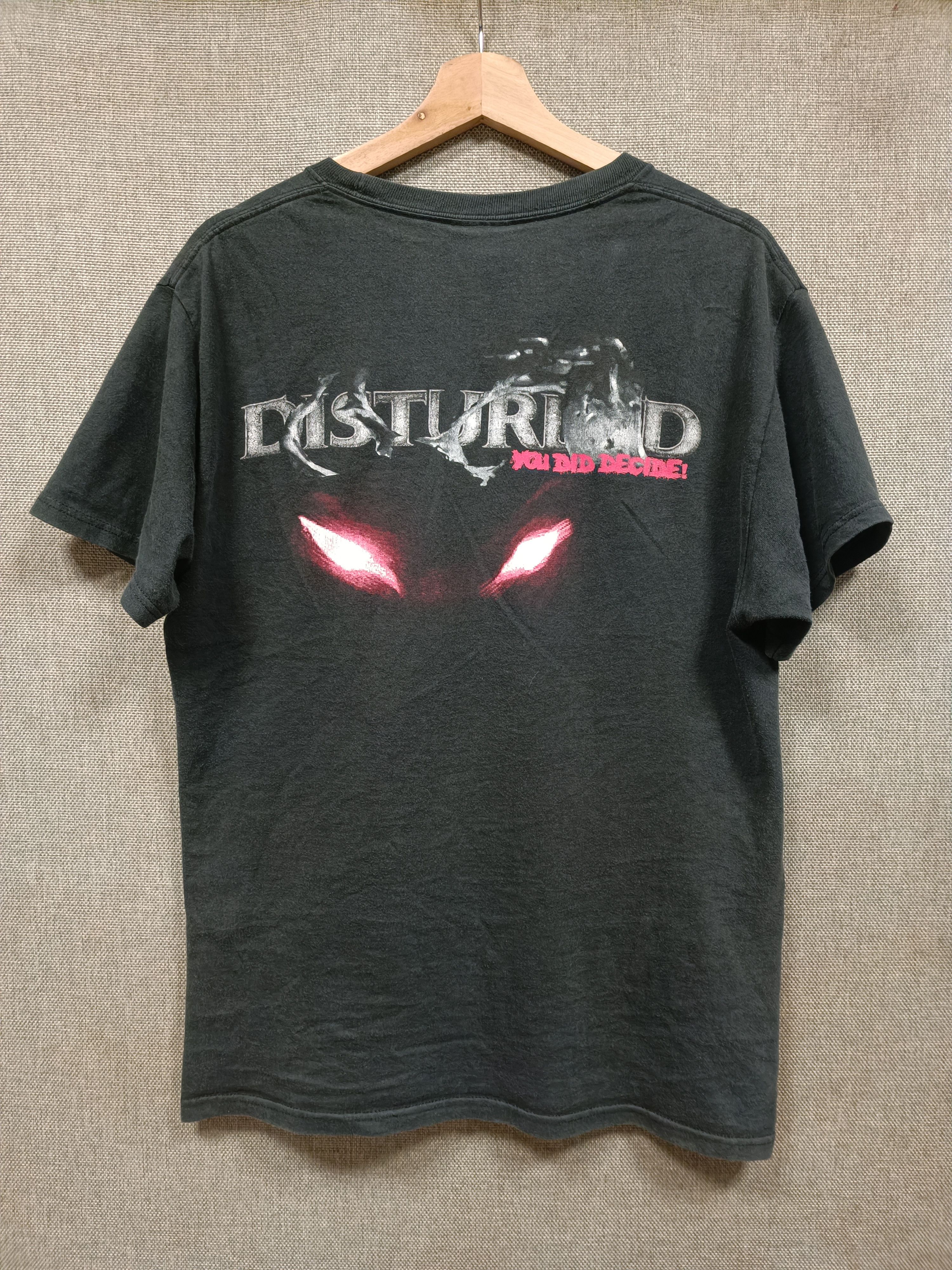 Band Tees vintage t shirt band heavy metal disturbed you did decide Size US M / EU 48-50 / 2 - 2 Thumbnail