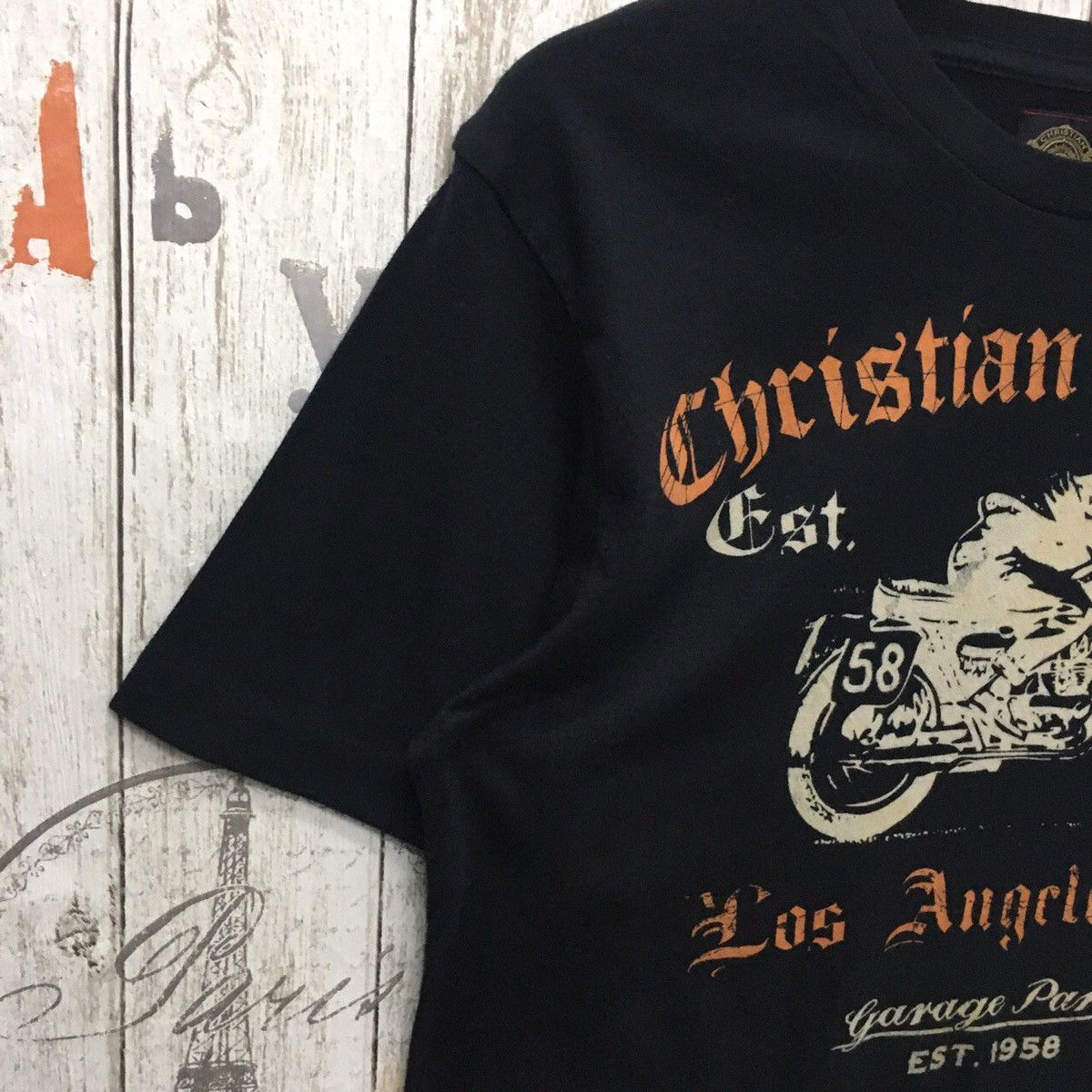 Christian Audigier × Ed Hardy 🔥CHRISTIAN AUDIGIER men clothing t shirt Size US M / EU 48-50 / 2 - 6 Thumbnail