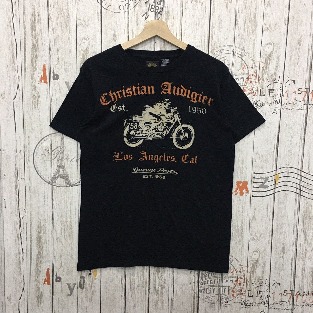 Christian Audigier × Ed Hardy 🔥CHRISTIAN AUDIGIER men clothing t shirt Size US M / EU 48-50 / 2 - 1 Thumbnail
