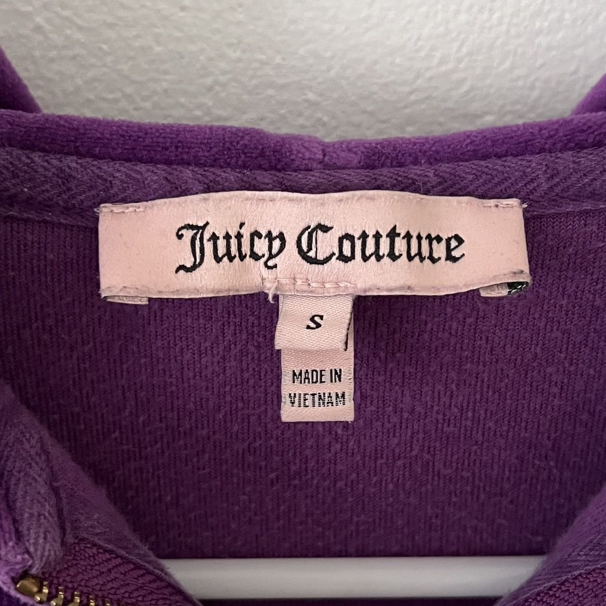 Juicy Couture Purple Velour Tracksuit Size S / US 4 / IT 40 - 3 Thumbnail