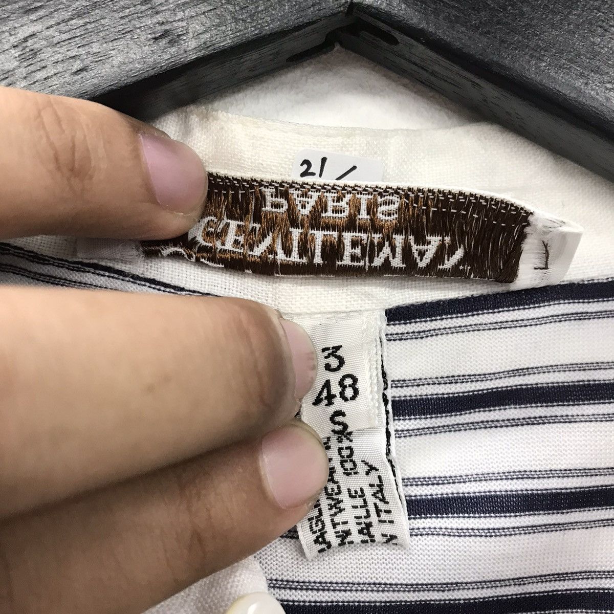 Givenchy × Vintage Rare!! Vintage Givenchy single pocket Tee Size US S / EU 44-46 / 1 - 15 Thumbnail