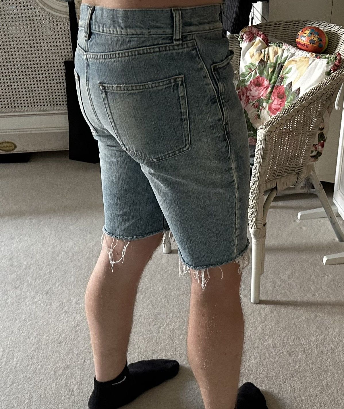 Saint Laurent Paris $519 SS21 Saint Laurent raw hem shorts 29 Size US 29 - 5 Thumbnail