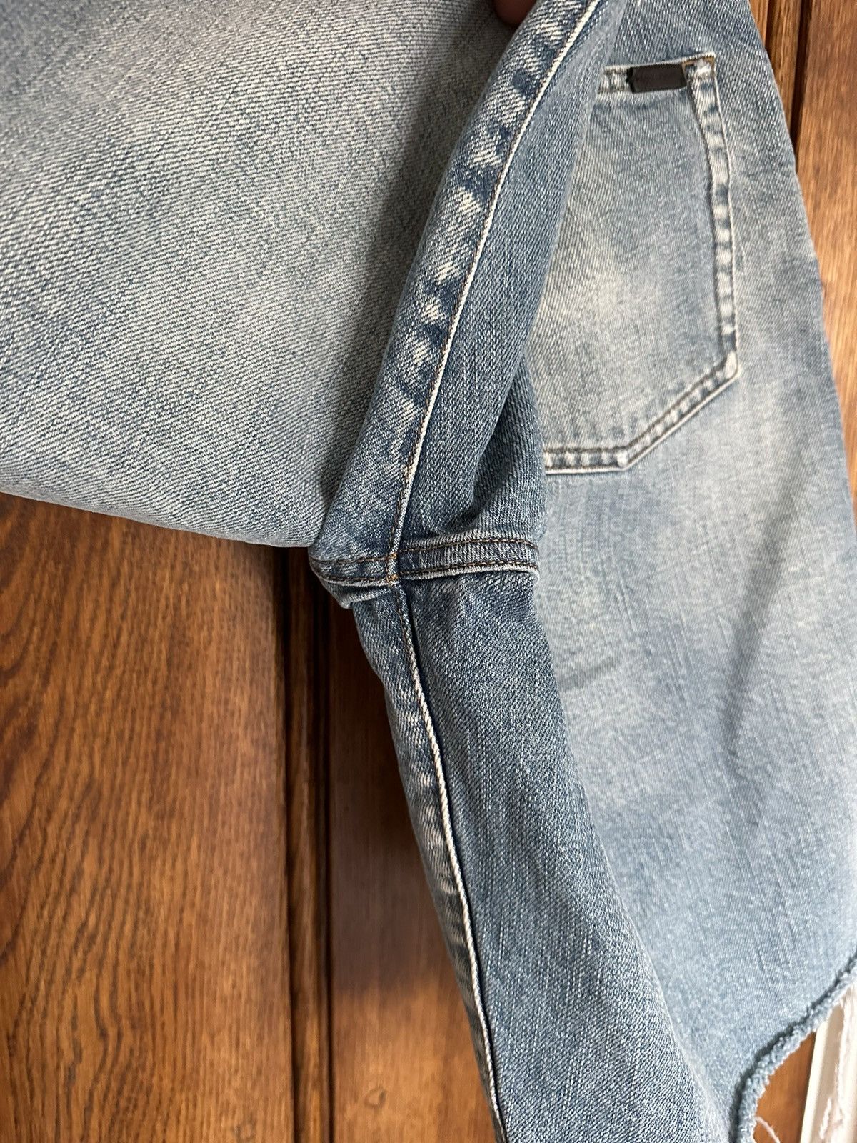 Saint Laurent Paris $519 SS21 Saint Laurent raw hem shorts 29 Size US 29 - 17 Thumbnail