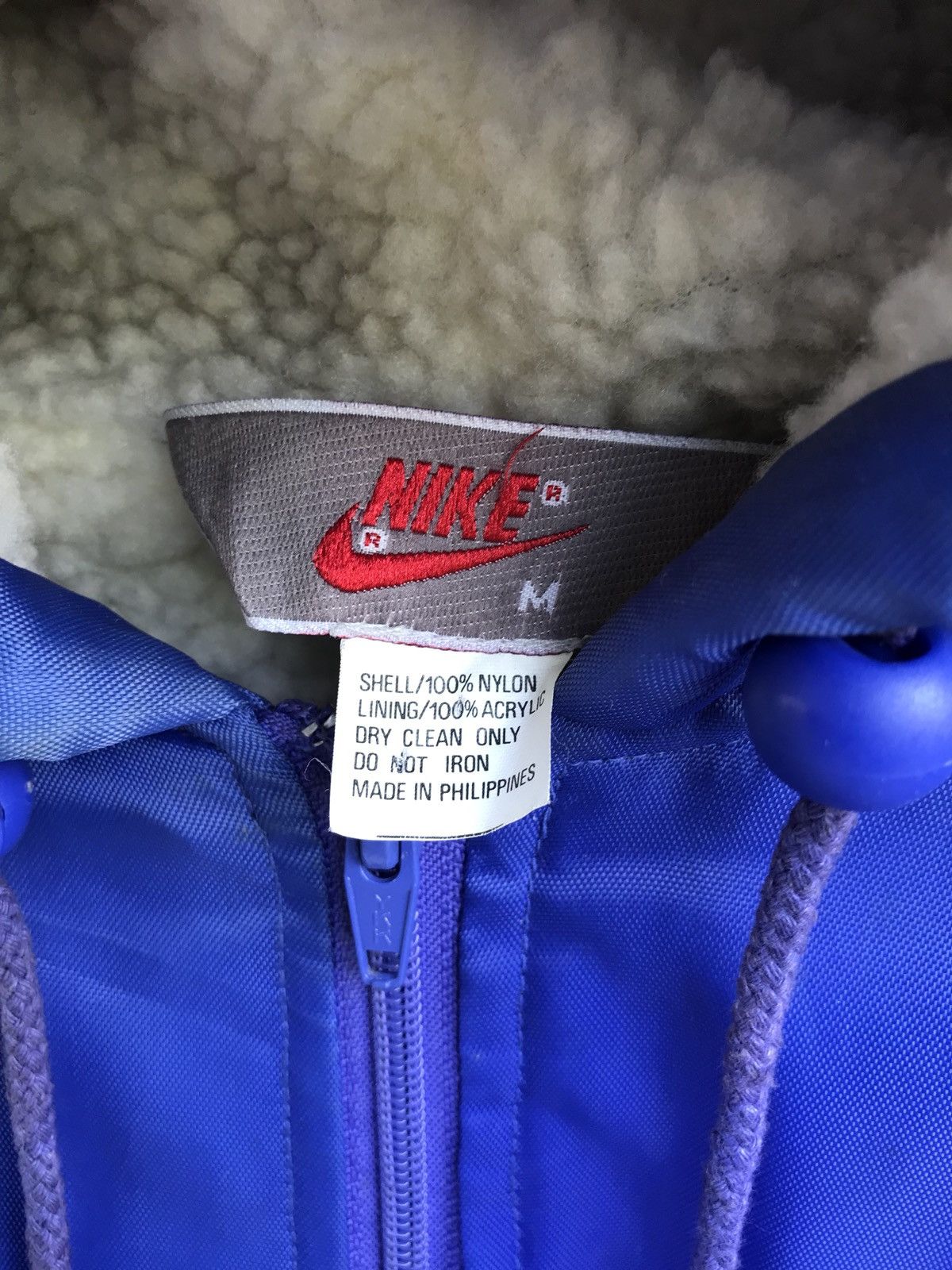Nike × Vintage 🔥FINAL DROP BEFORE DELETE🔥Vintage Nike Sherpa Jacket Size US M / EU 48-50 / 2 - 18 Thumbnail