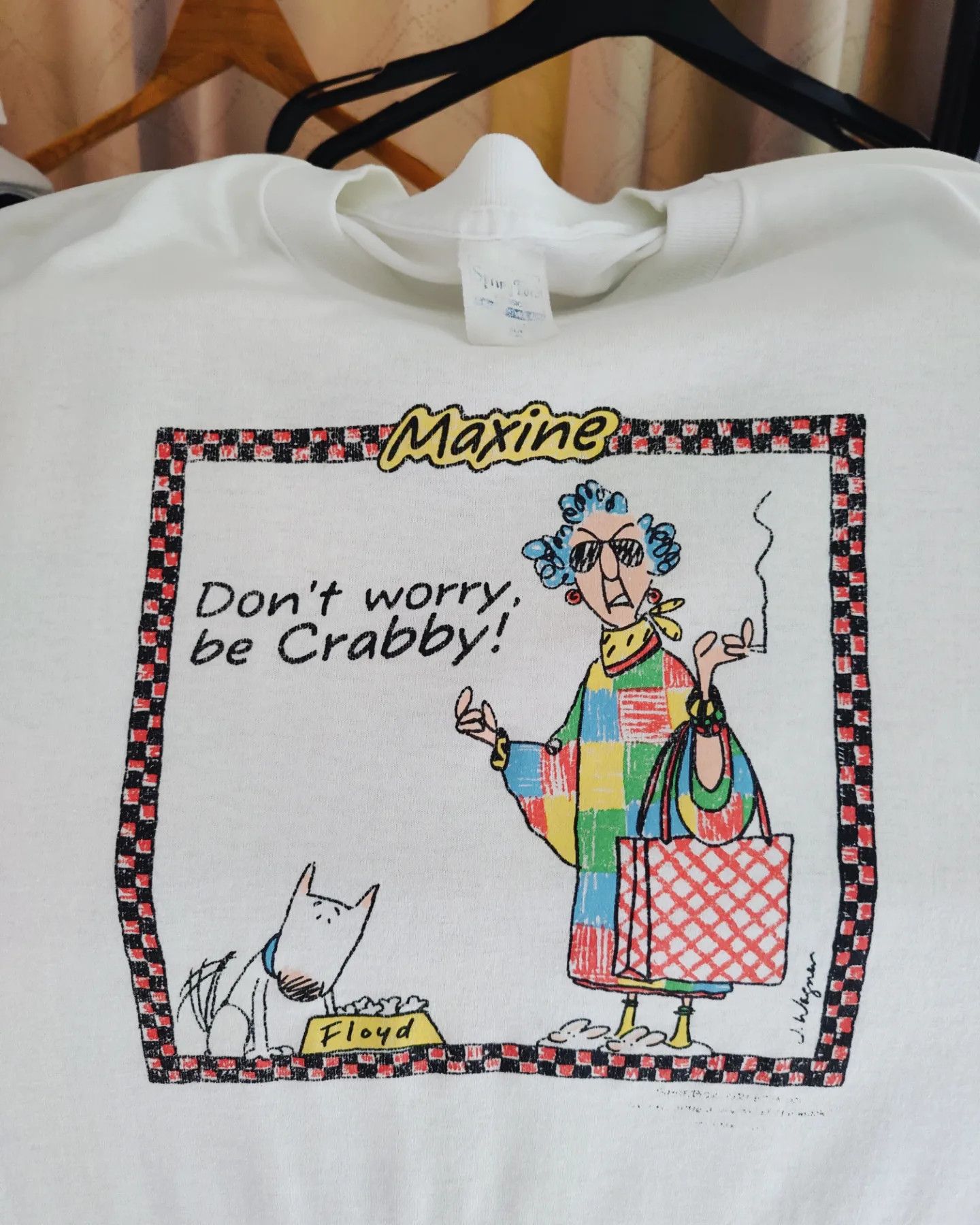 Vintage True​ vintage 80s - Maxine & Floyd by John Wagner Size US XL / EU 56 / 4 - 1 Thumbnail