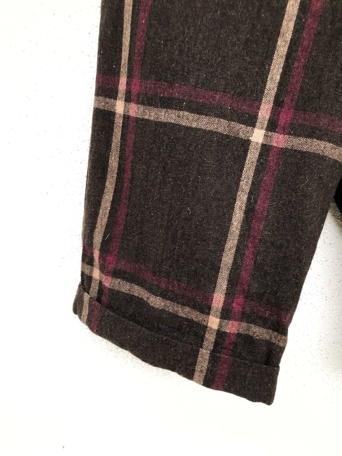 Japanese Brand Japanese Brand A.R.W Checked Wool Plaid Tartan Short Pants Size US 29 - 6 Thumbnail