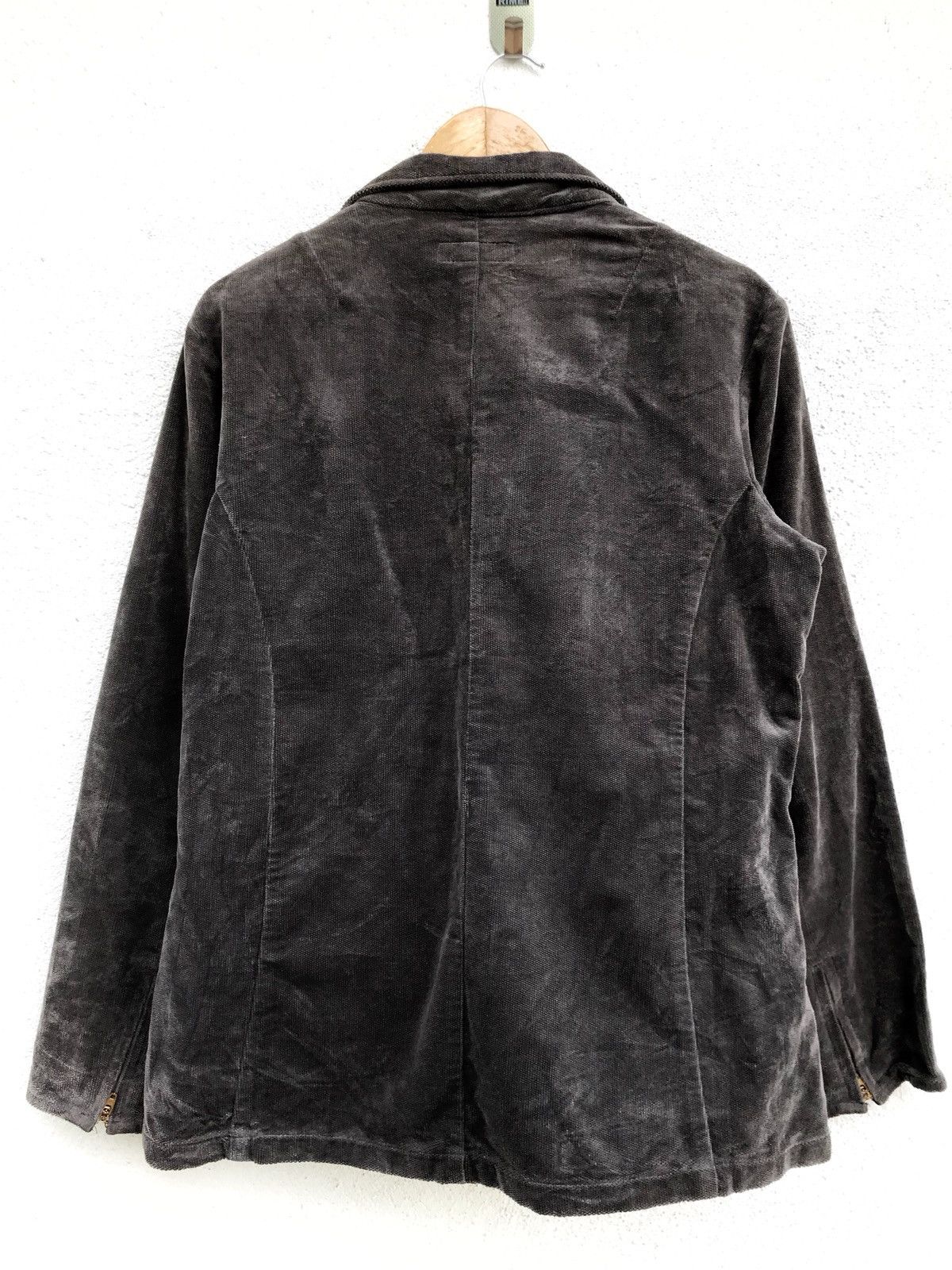Designer × Japanese Brand × Velvet Made In Japan Ancient Age Velvet Zipper Button Jacket Size US M / EU 48-50 / 2 - 2 Thumbnail