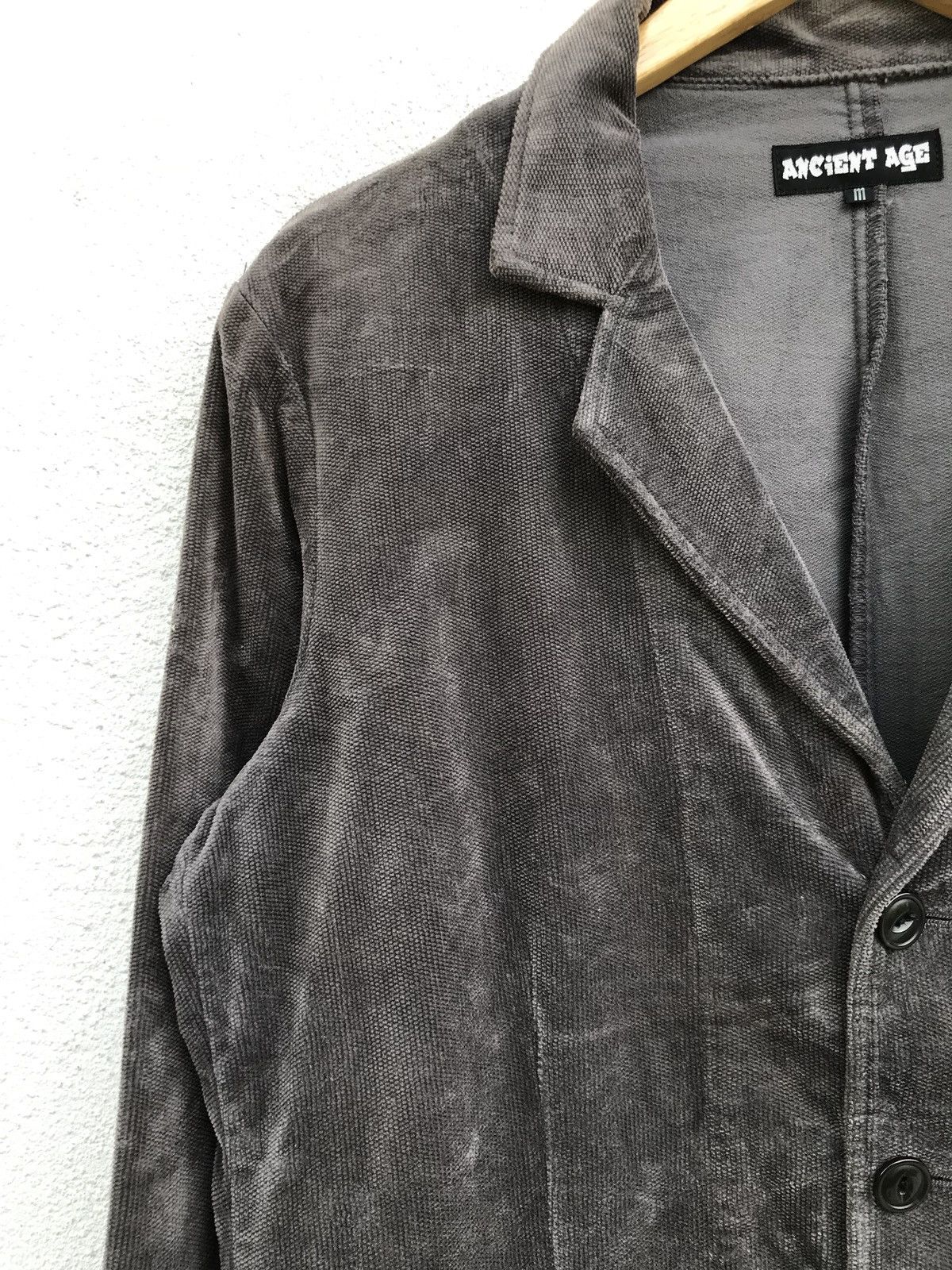 Designer × Japanese Brand × Velvet Made In Japan Ancient Age Velvet Zipper Button Jacket Size US M / EU 48-50 / 2 - 3 Thumbnail