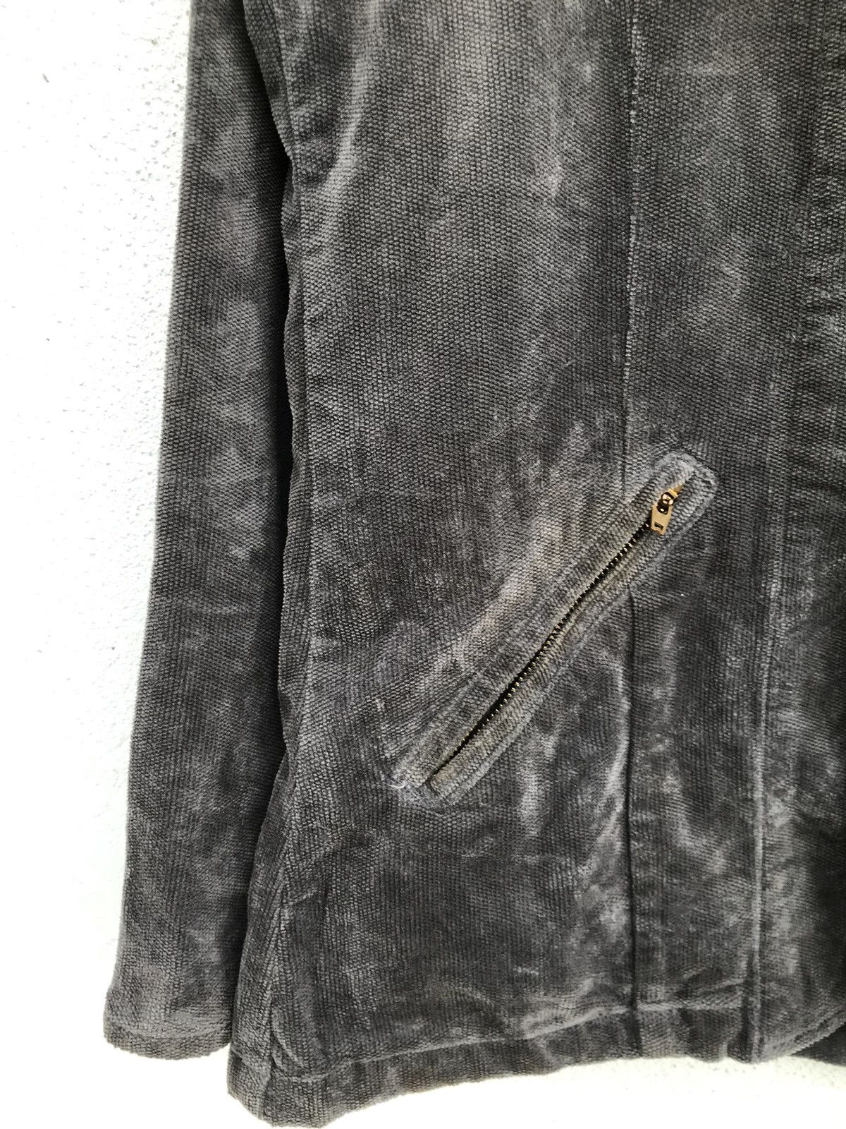 Designer × Japanese Brand × Velvet Made In Japan Ancient Age Velvet Zipper Button Jacket Size US M / EU 48-50 / 2 - 12 Thumbnail