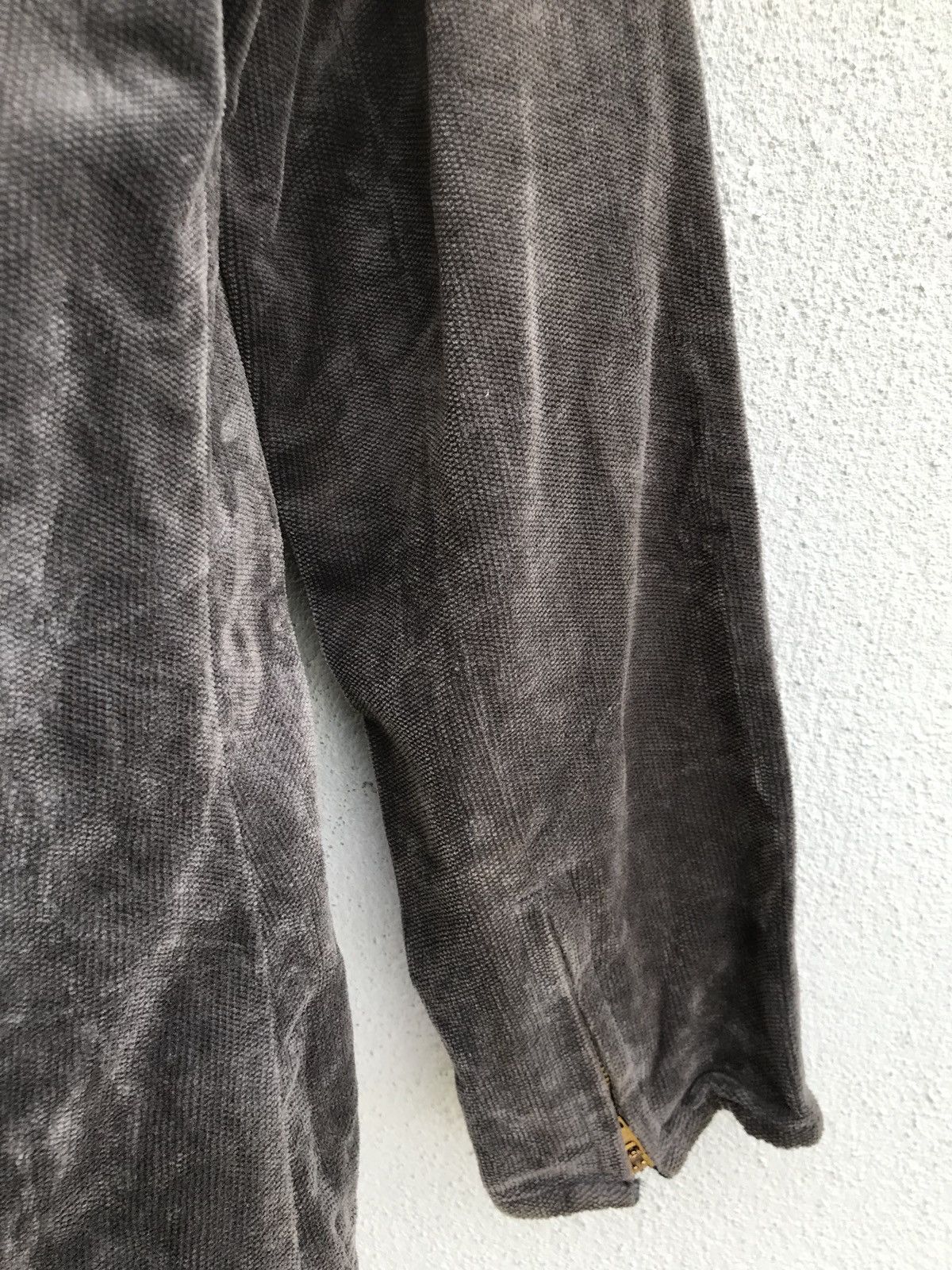 Designer × Japanese Brand × Velvet Made In Japan Ancient Age Velvet Zipper Button Jacket Size US M / EU 48-50 / 2 - 8 Thumbnail