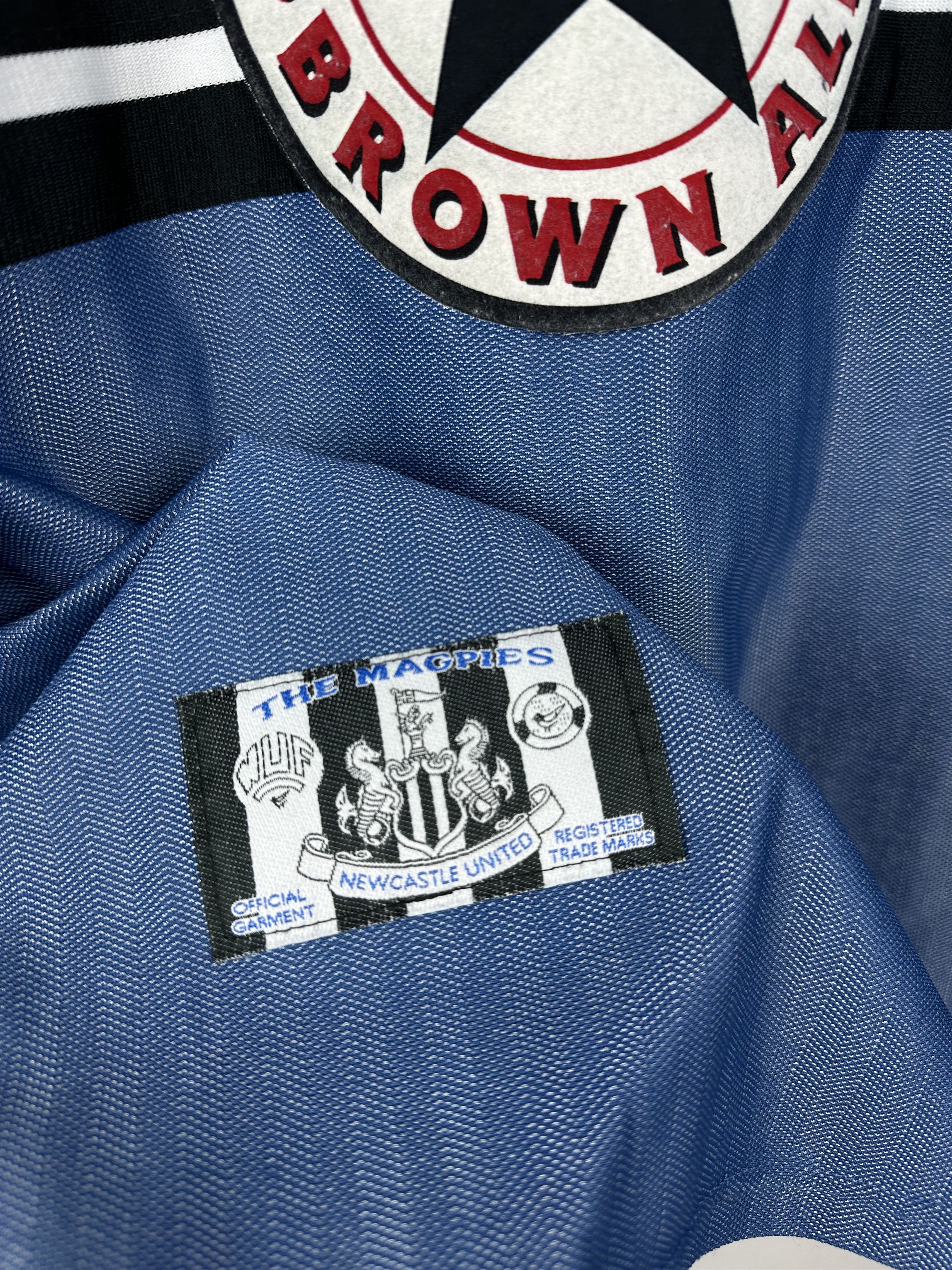 Adidas × Vintage Newcastle Away football shirt 1996 Soccer Tee y2k hYpe Size US XL / EU 56 / 4 - 7 Thumbnail