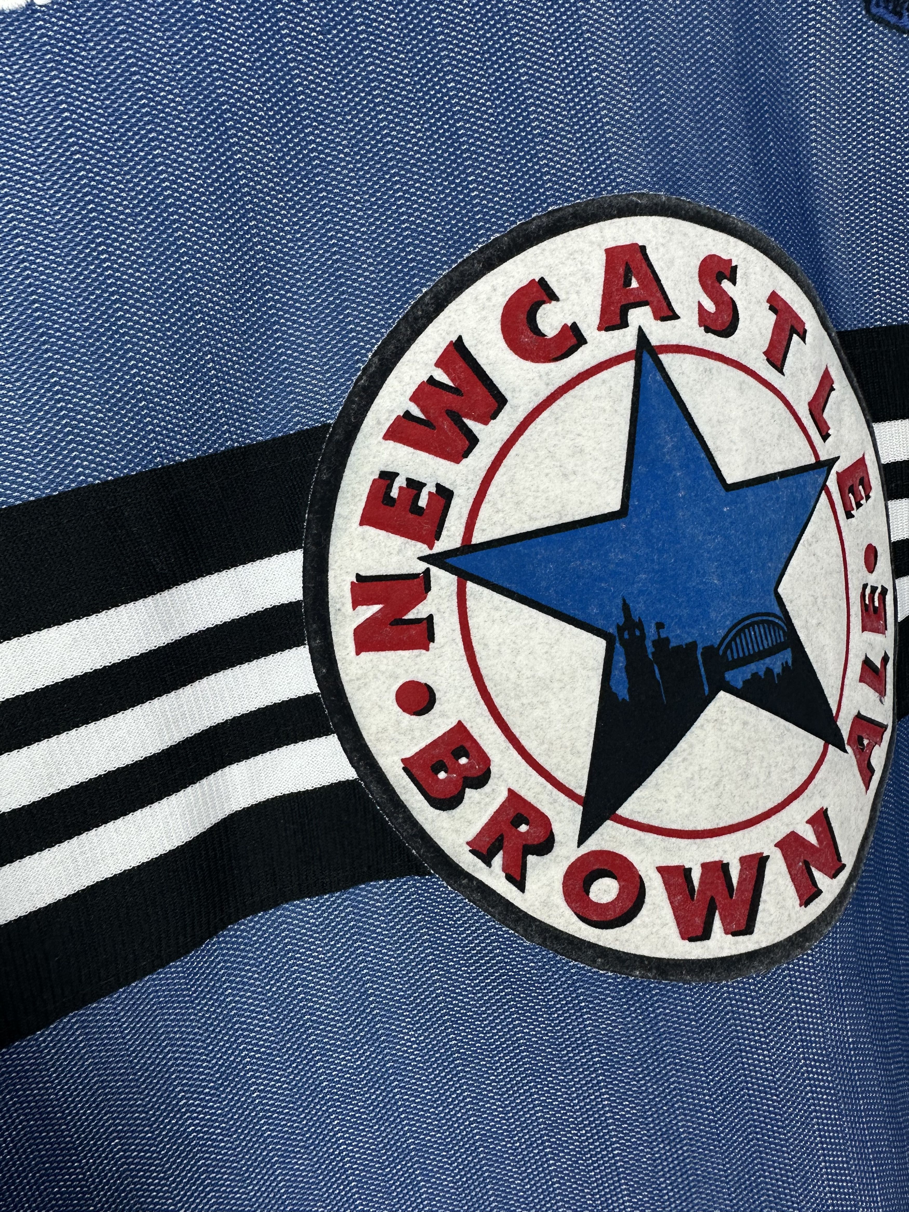 Adidas × Vintage Newcastle Away football shirt 1996 Soccer Tee y2k hYpe Size US XL / EU 56 / 4 - 5 Thumbnail